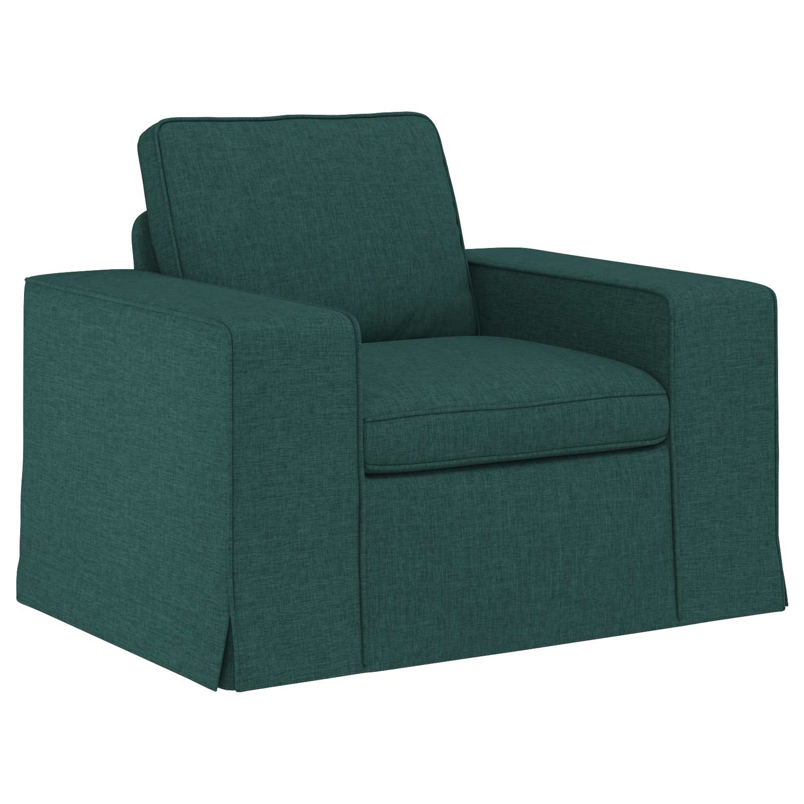 Sofa Tamnozelena 103 x 80 x 82 cm tkanina