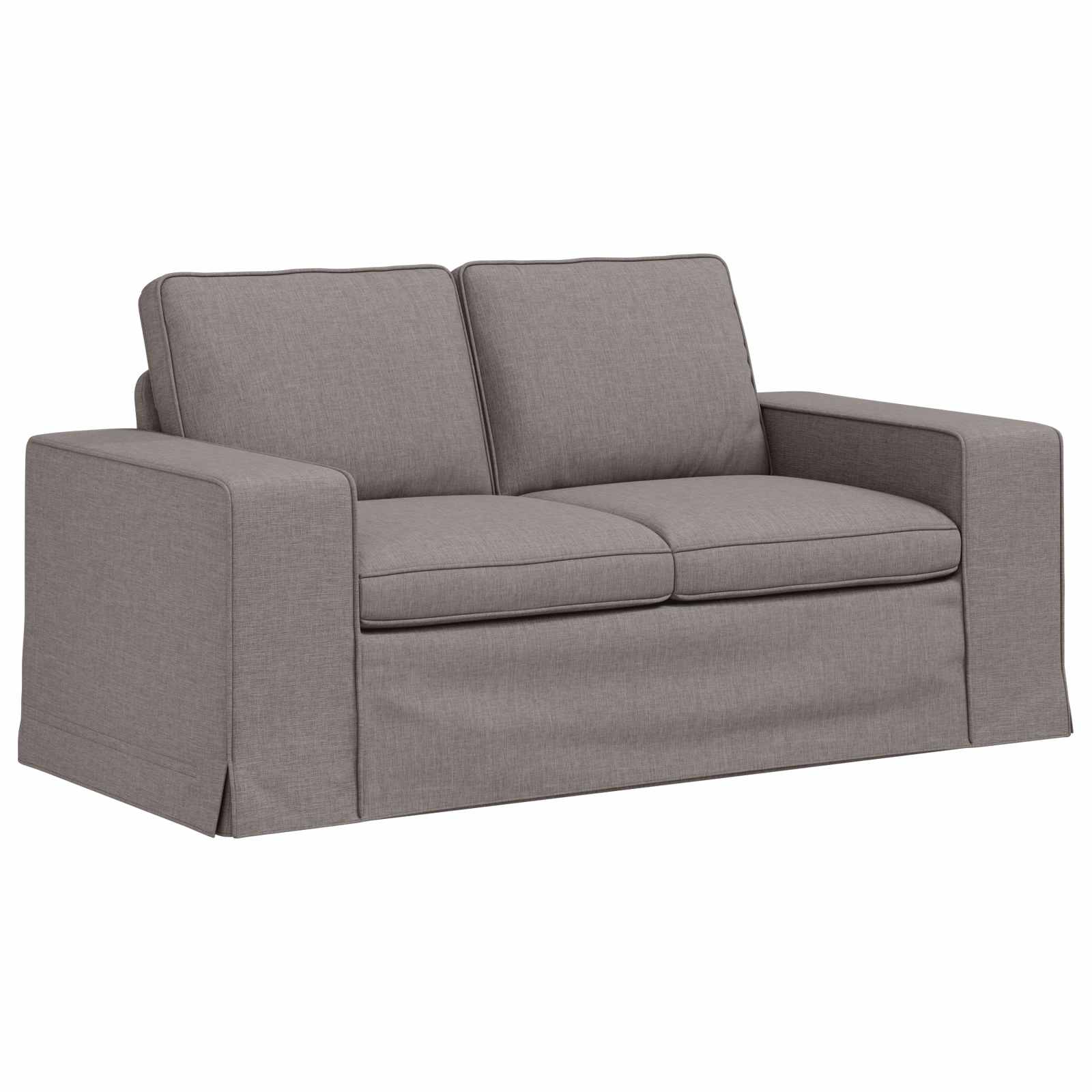 Sofa Sivo-smeđa 162 x 80 x 82 cm tkanina