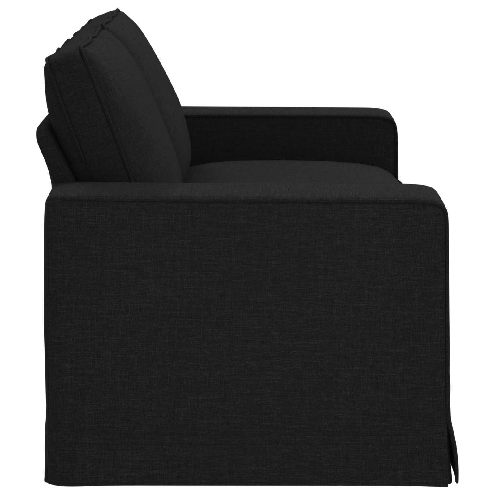 Sofa Crna 182 x 80 x 82 cm tkanina