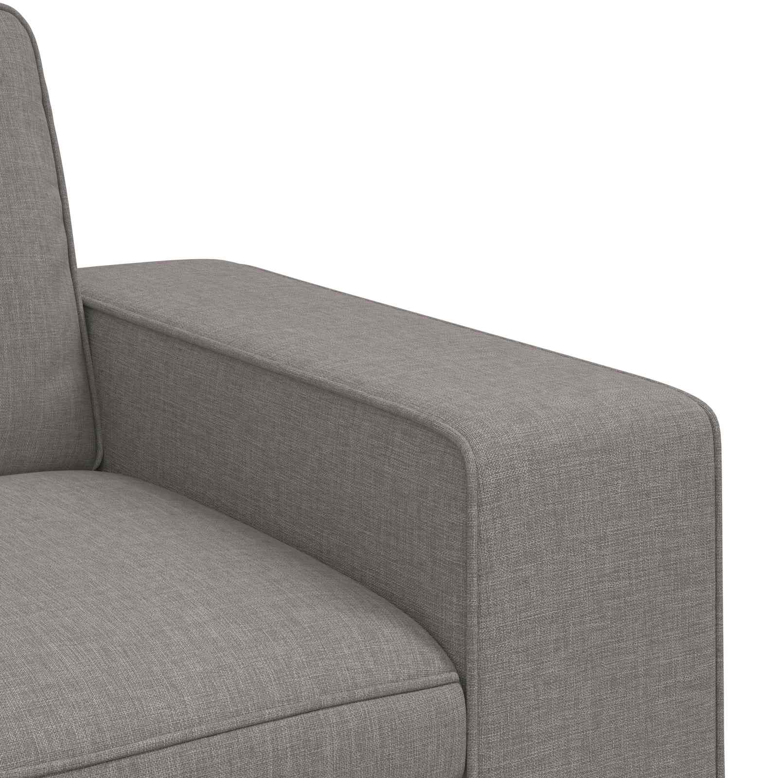 Sofa Sivo-smeđa 182 x 80 x 82 cm tkanina