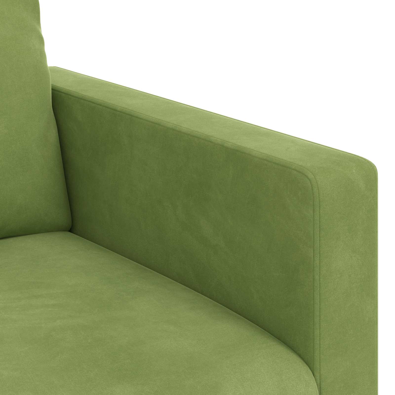 Sofa Svijetlo zelena 78 x 78 x 80 cm Baršun