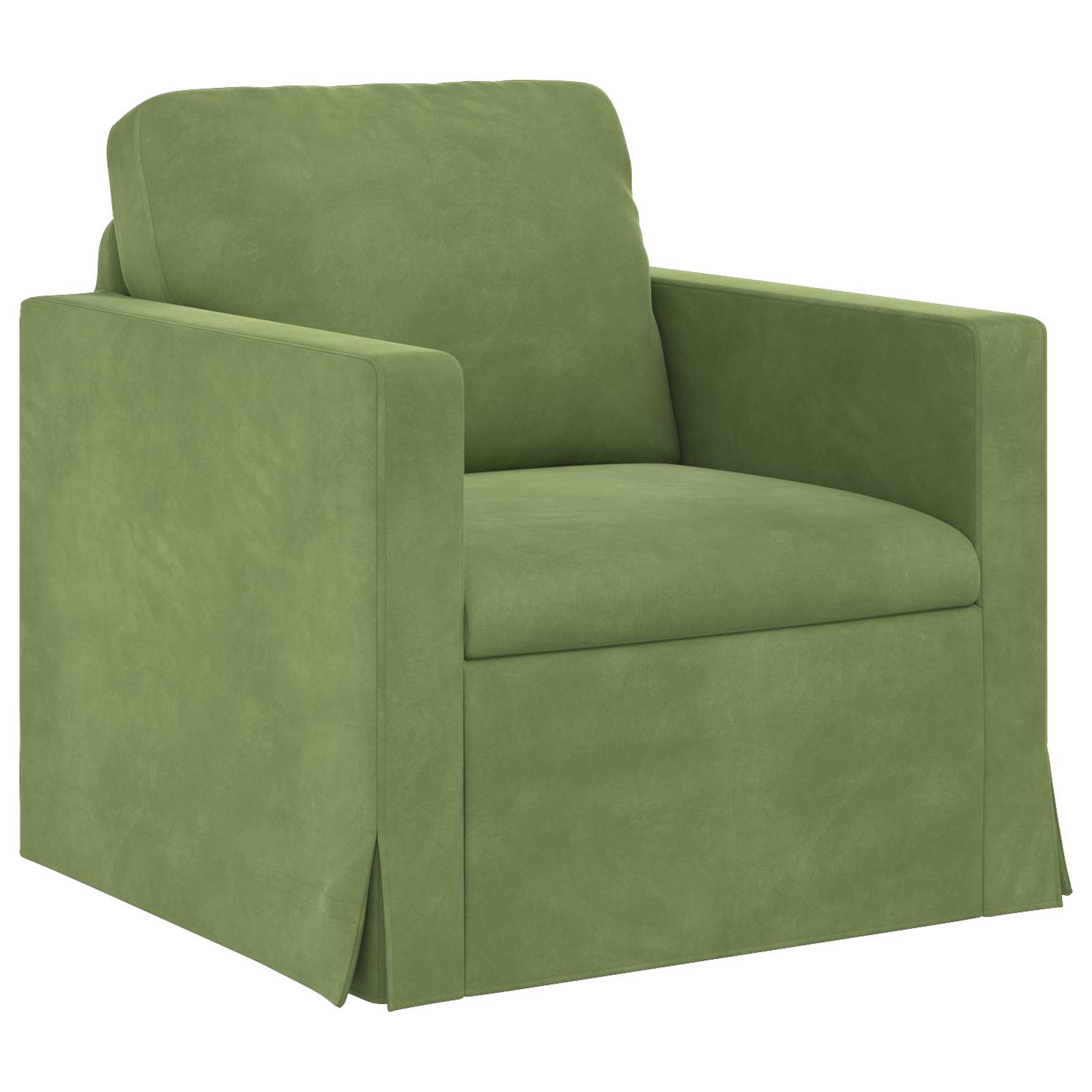 Sofa Svijetlo zelena 78 x 78 x 80 cm Baršun