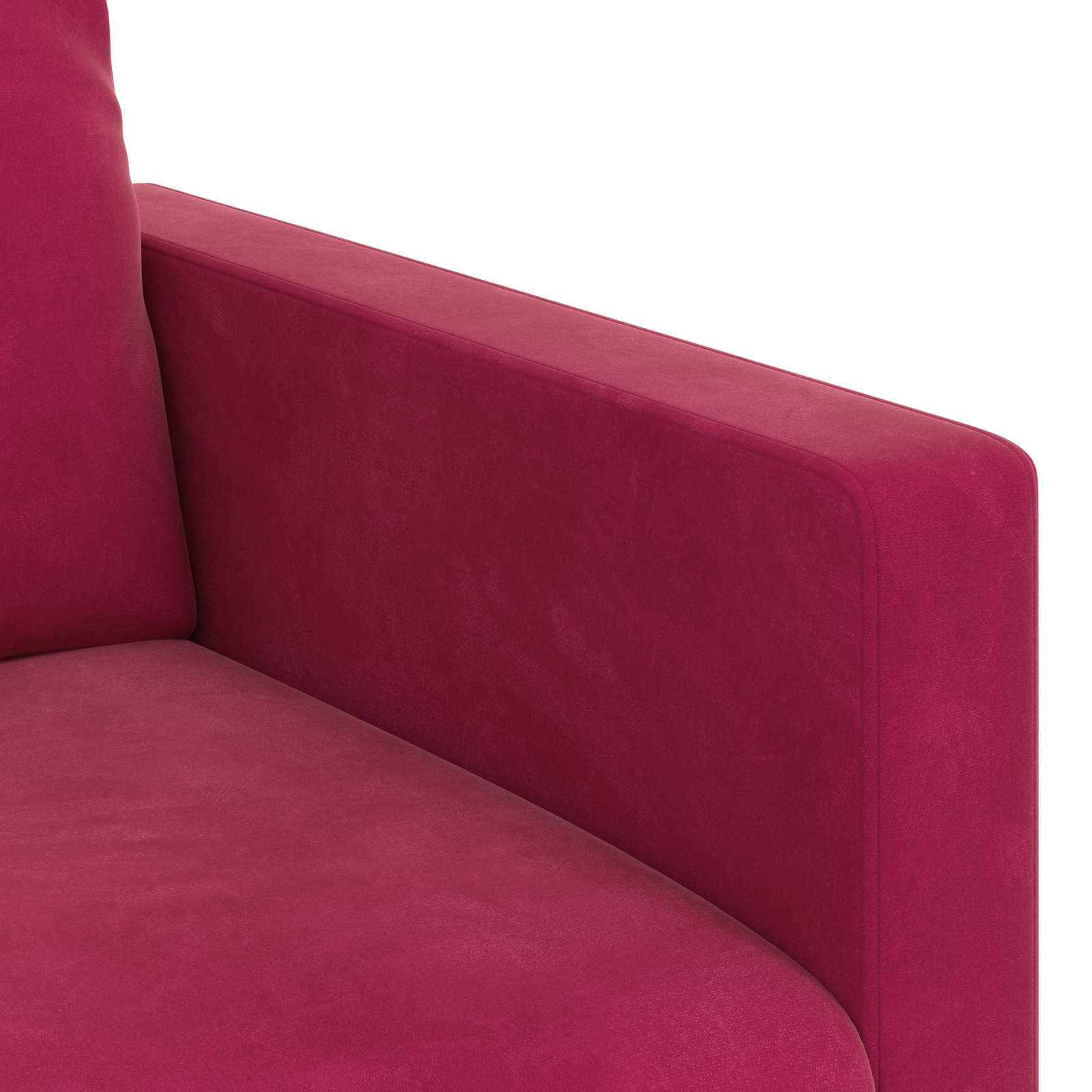 Sofa Vinska crvena 78 x 78 x 80 cm Baršun