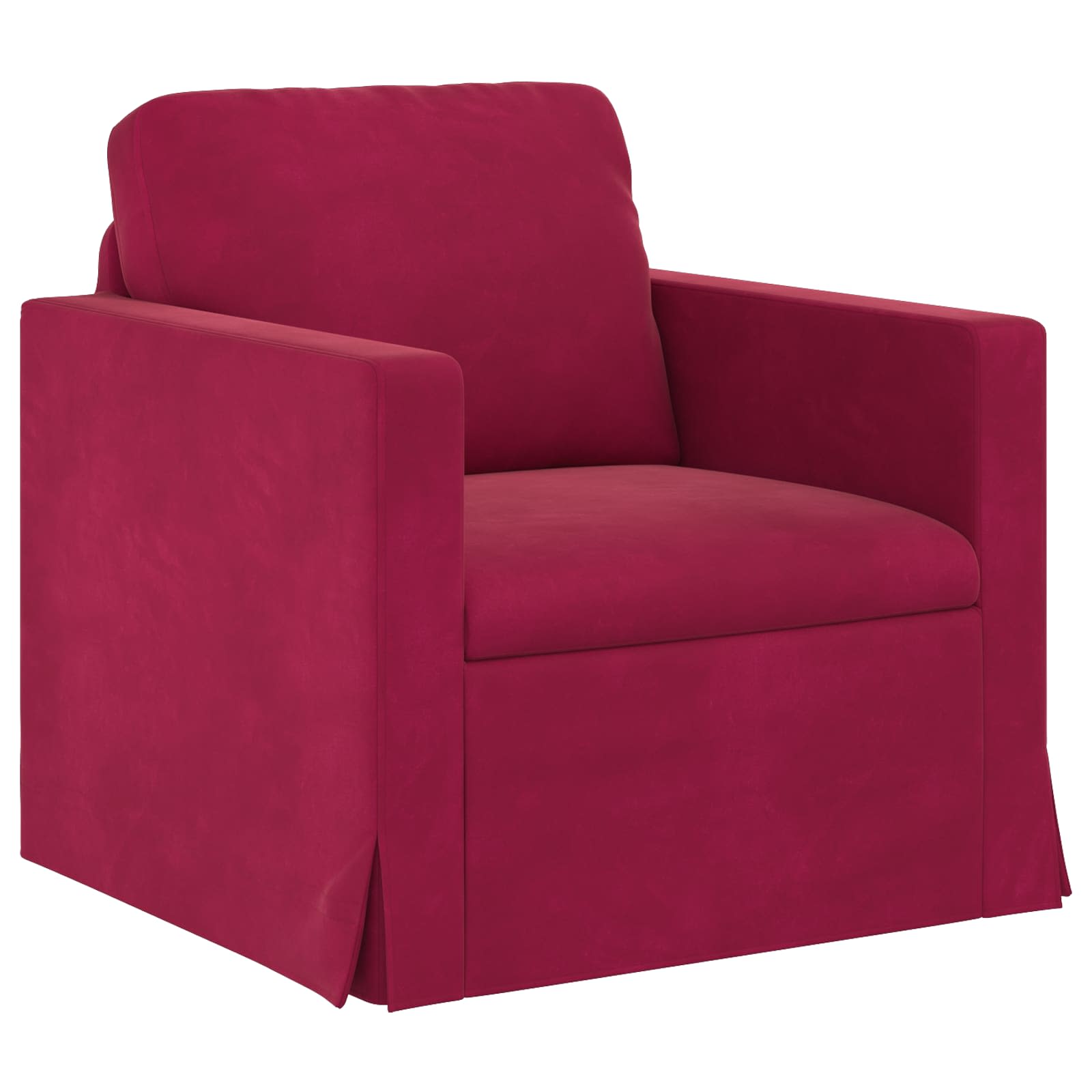 Sofa Vinska crvena 78 x 78 x 80 cm Baršun