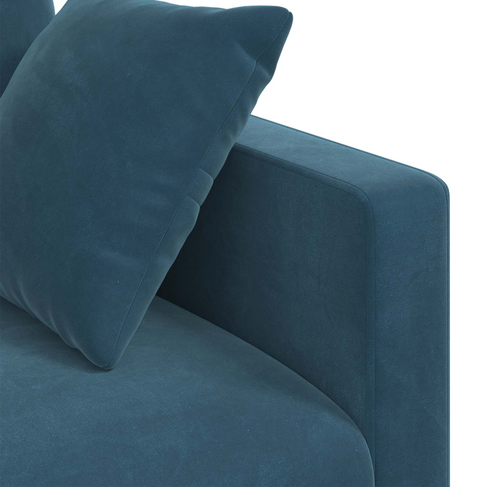 Sofa Plava 138 x 78 x 80 cm Baršun