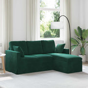 Sofa Tamnozelena 178 x 134 x 80 cm Baršun