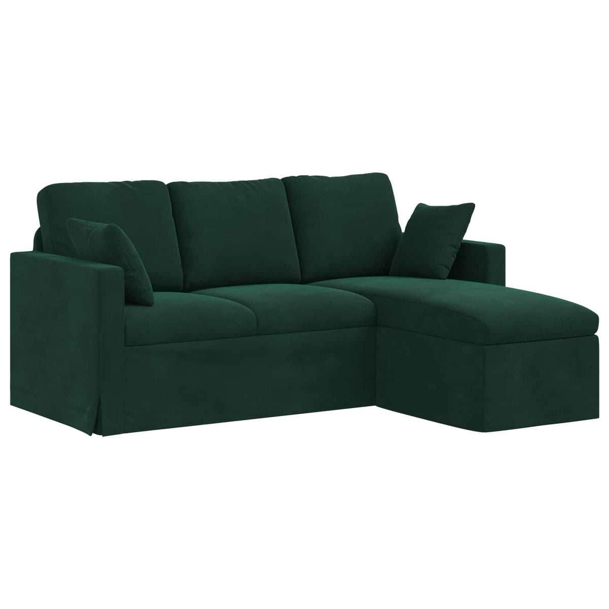 Sofa Tamnozelena 178 x 134 x 80 cm Baršun