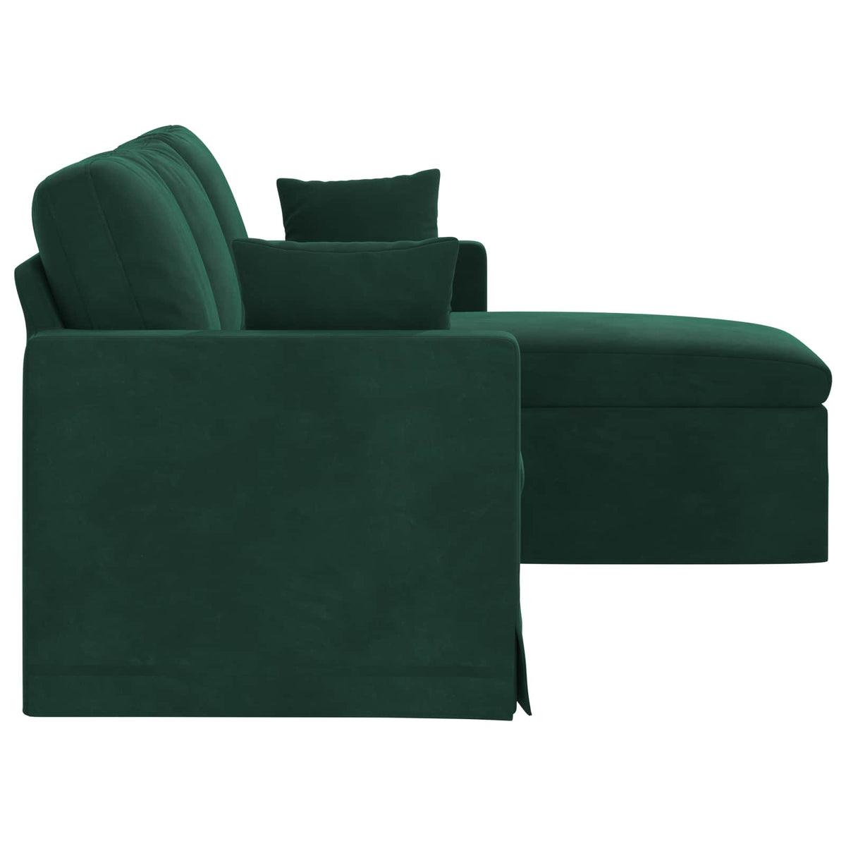 Sofa Tamnozelena 178 x 134 x 80 cm Baršun