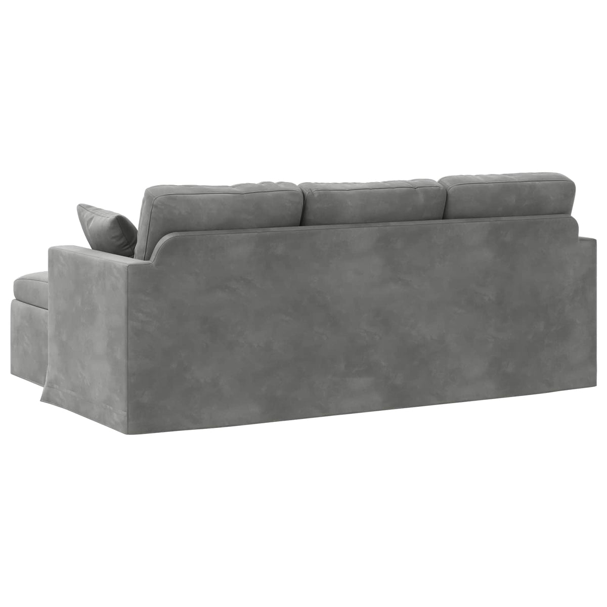 Sofa Tamno siva 198 x 134 x 80 cm Baršun