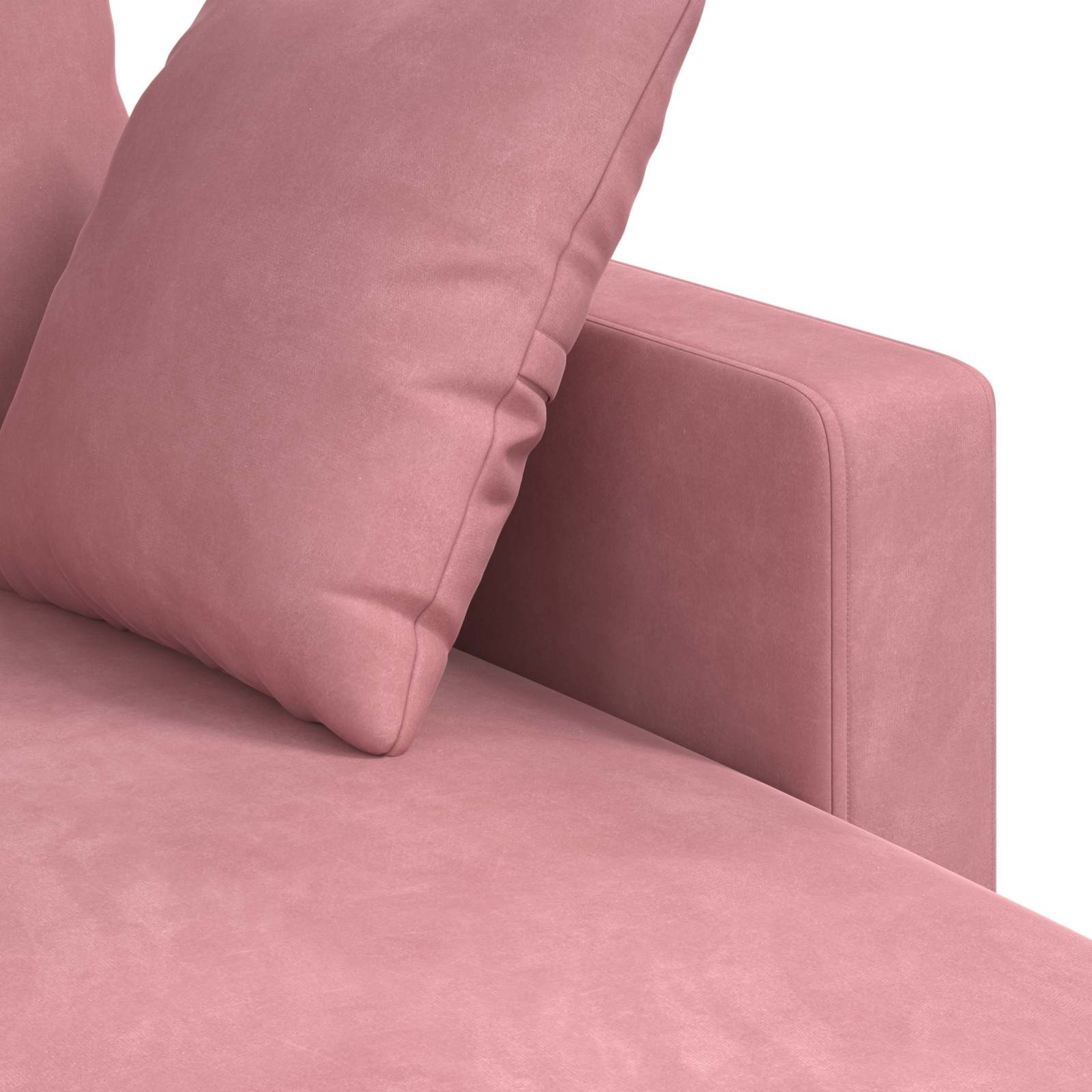Sofa Ružičasta 228 x 134 x 80 cm Baršun