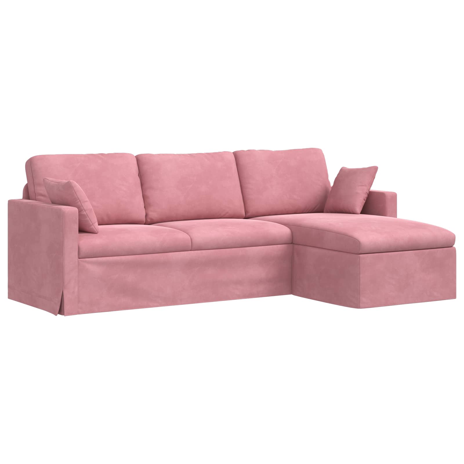 Sofa Ružičasta 228 x 134 x 80 cm Baršun