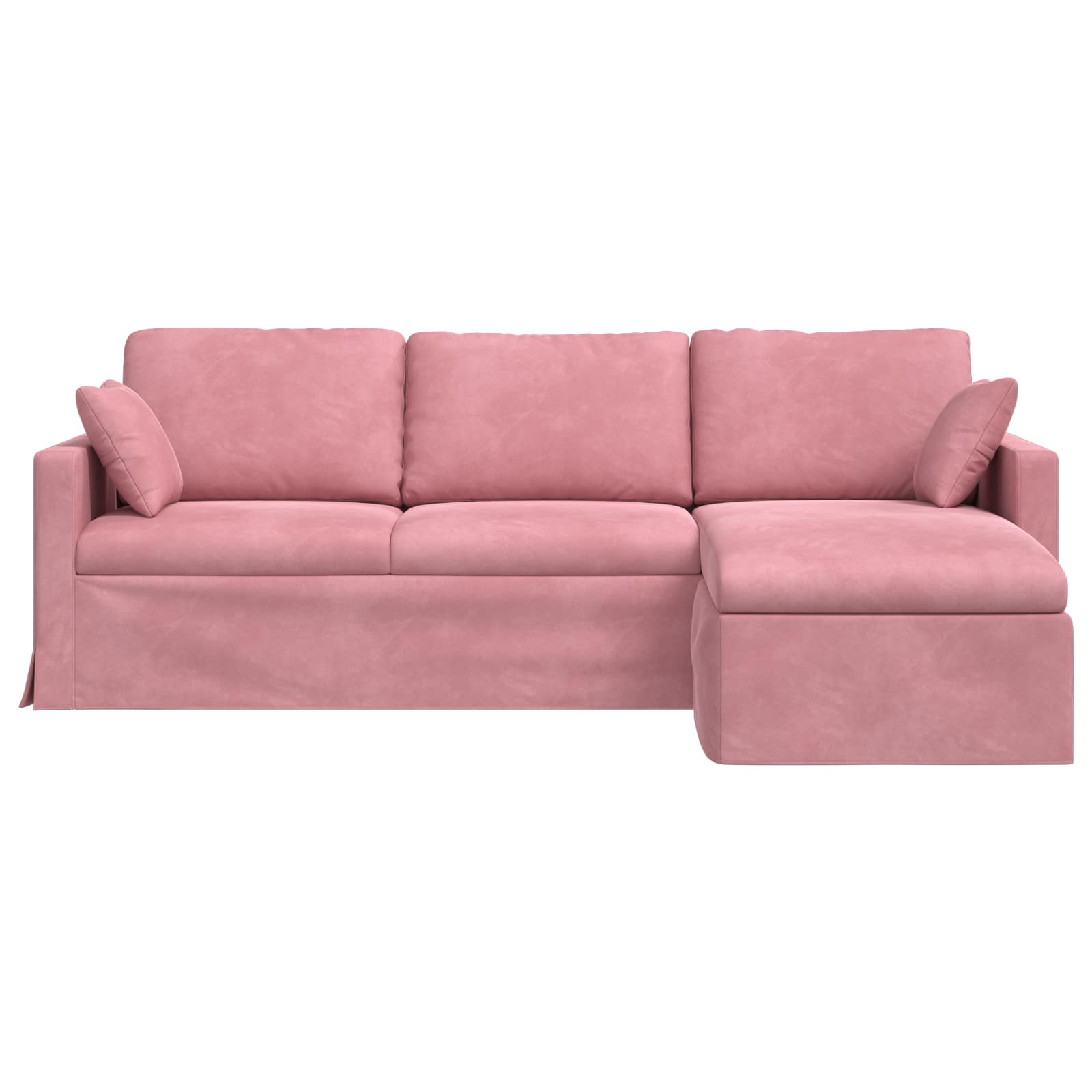 Sofa Ružičasta 228 x 134 x 80 cm Baršun