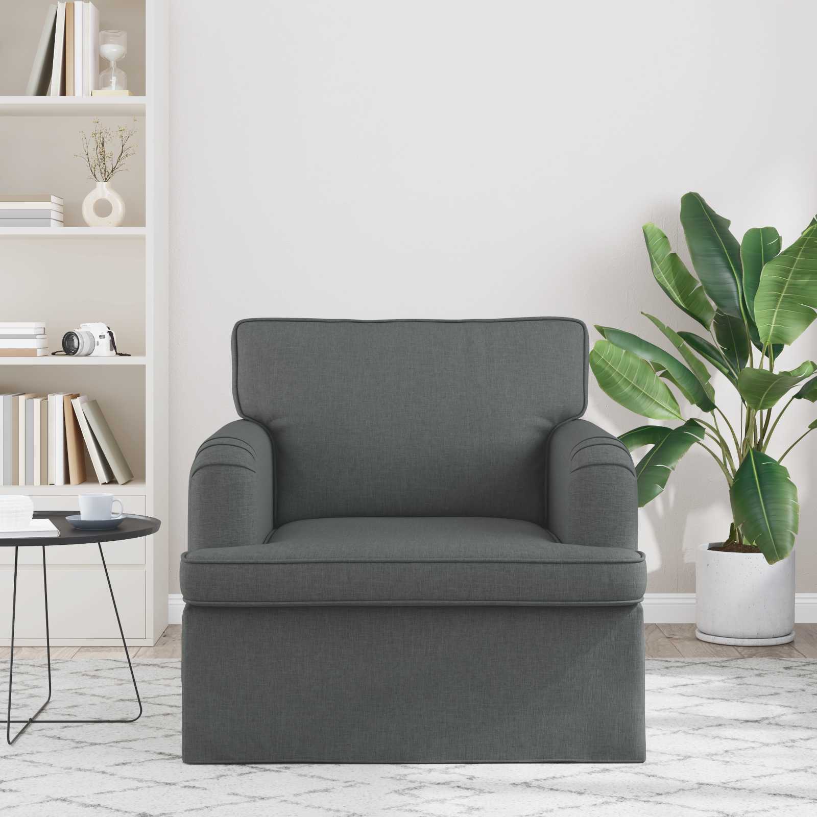 Sofa Tamno siva 84 x 80 x 85 cm tkanina