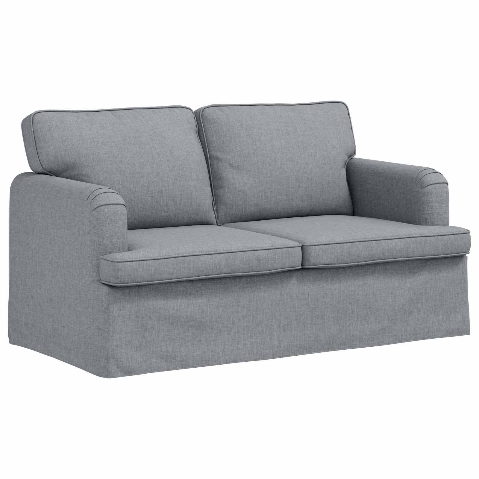 Sofa Svijetlo siva 144 x 80 x 85 cm tkanina