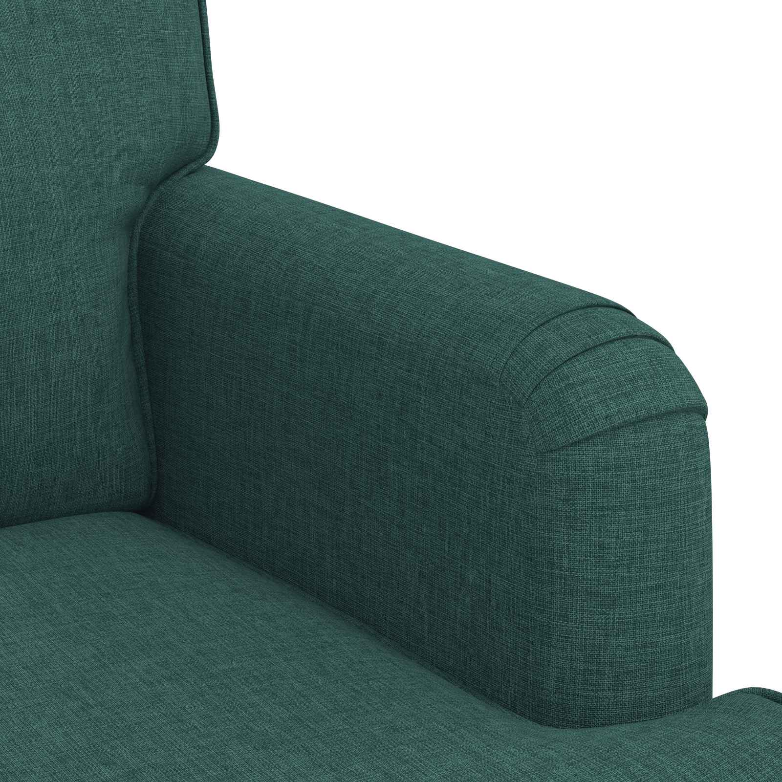 Sofa Tamnozelena 144 x 80 x 85 cm tkanina