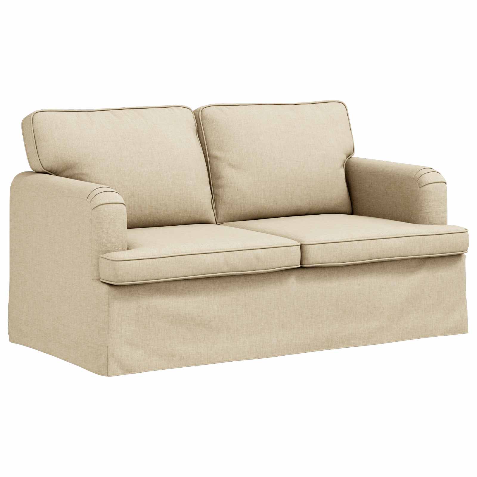 Sofa Krema 144 x 80 x 85 cm tkanina