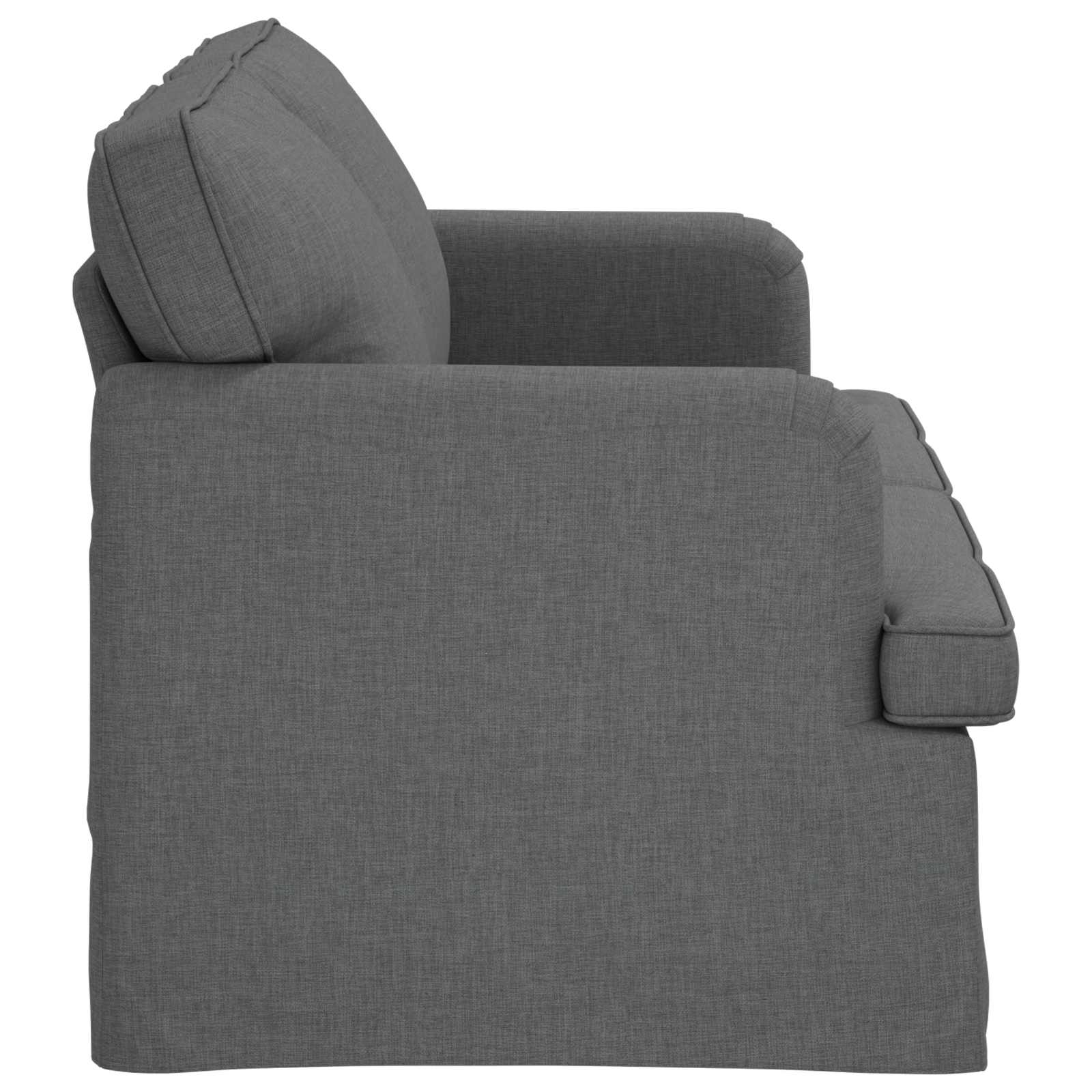Sofa Tamno siva 162 x 80 x 85 cm tkanina