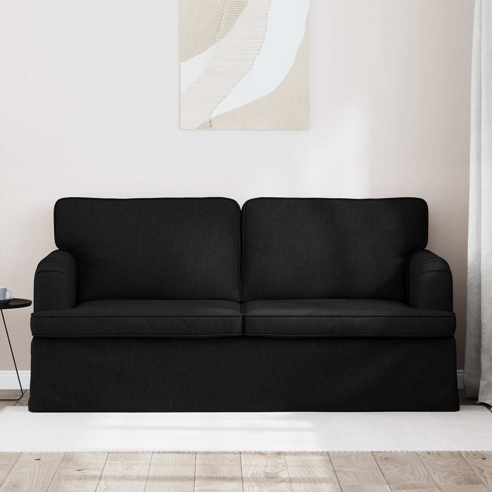 Sofa Crna 162 x 80 x 85 cm tkanina