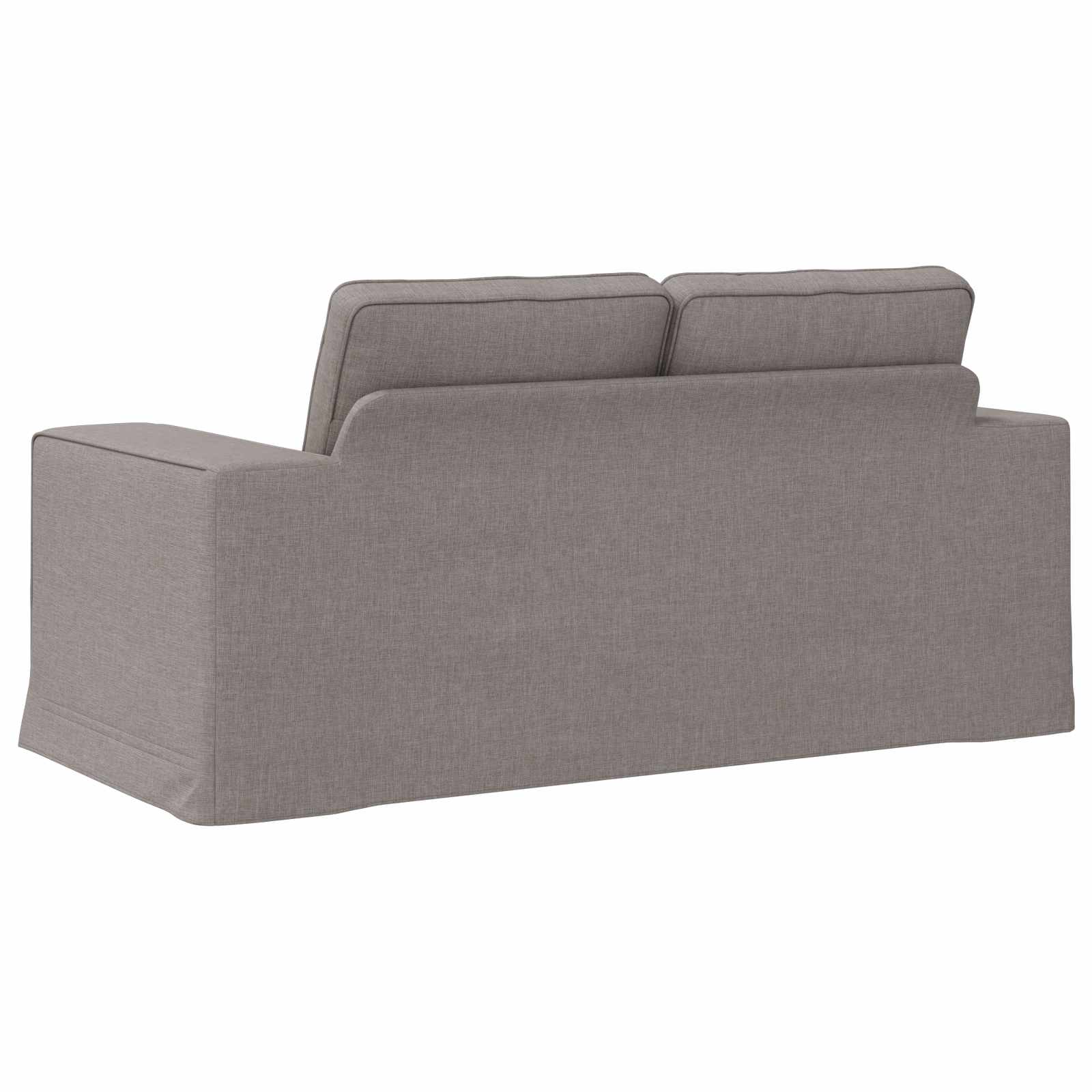 Sofa Sivo-smeđa 162 x 80 x 85 cm tkanina