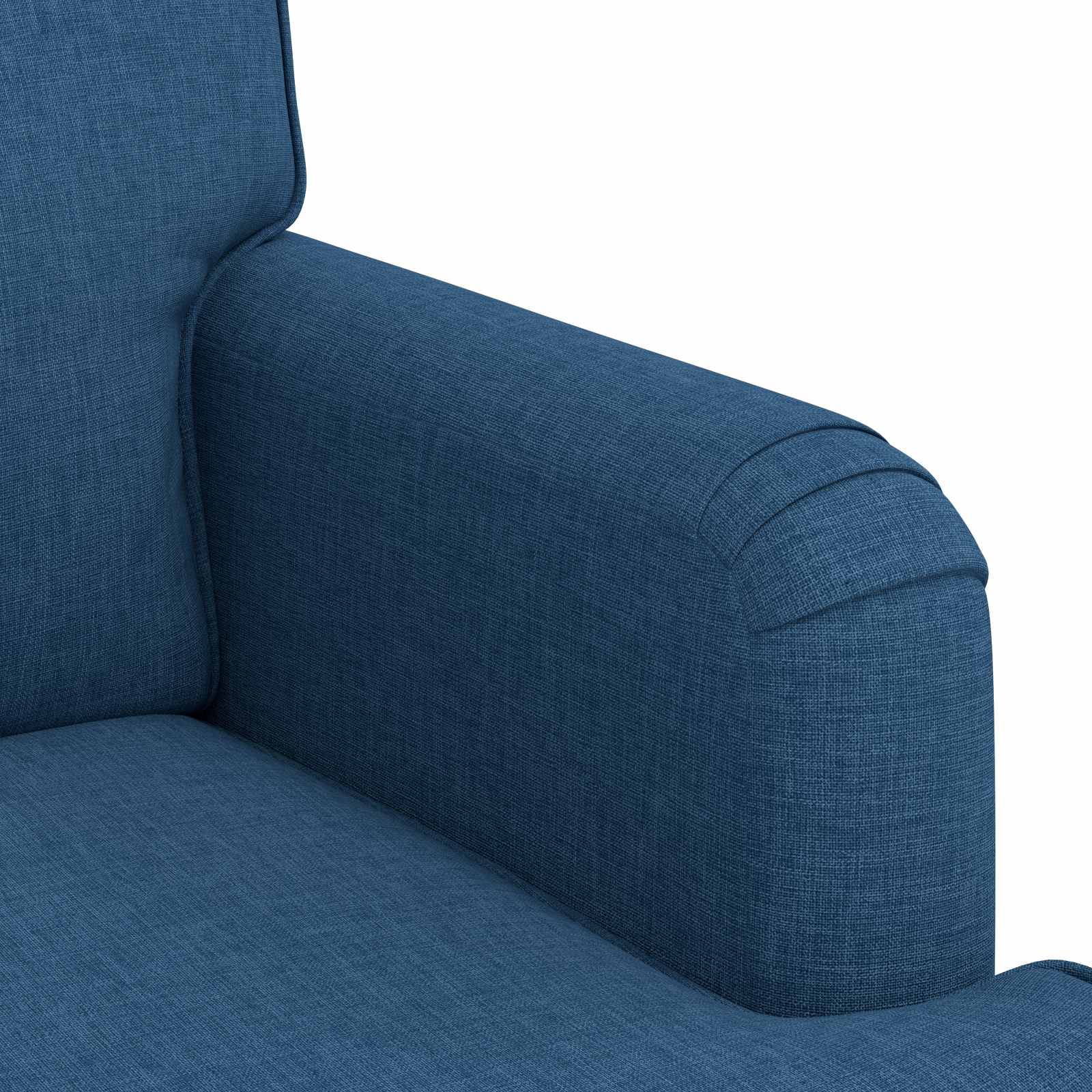 Sofa Plava 201 x 80 x 85 cm tkanina