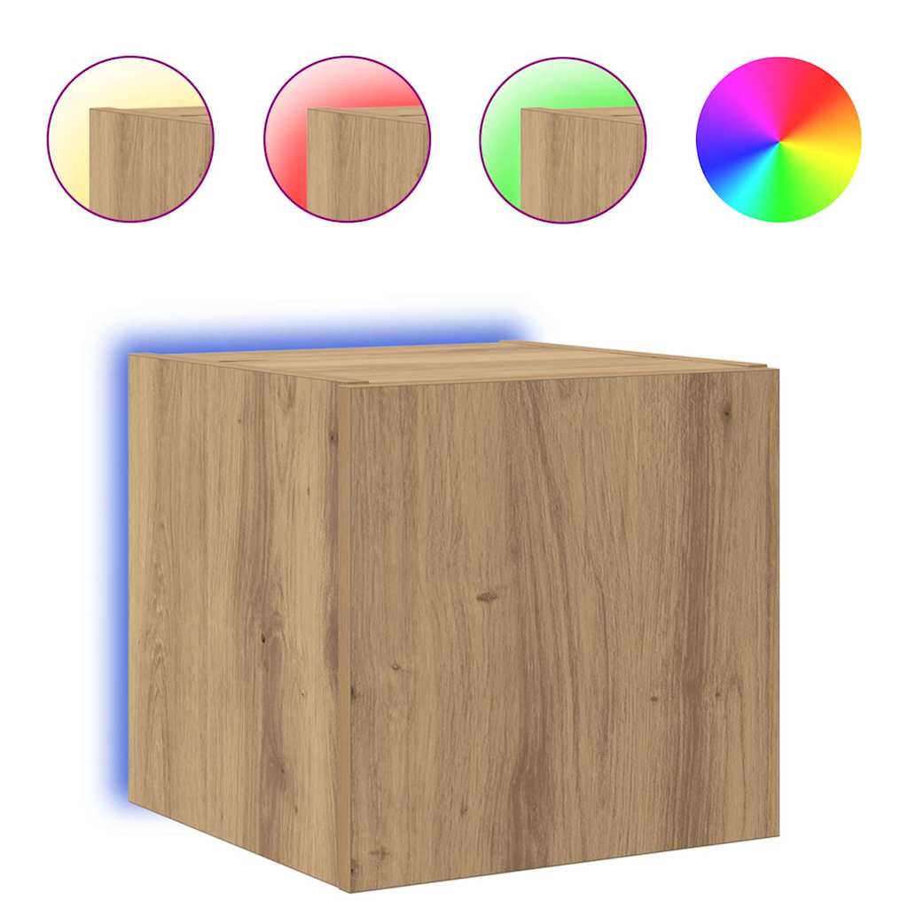 TV zidni ormar Zidne Umjetnička hrastovina 30,5 x 35 x 30 cm