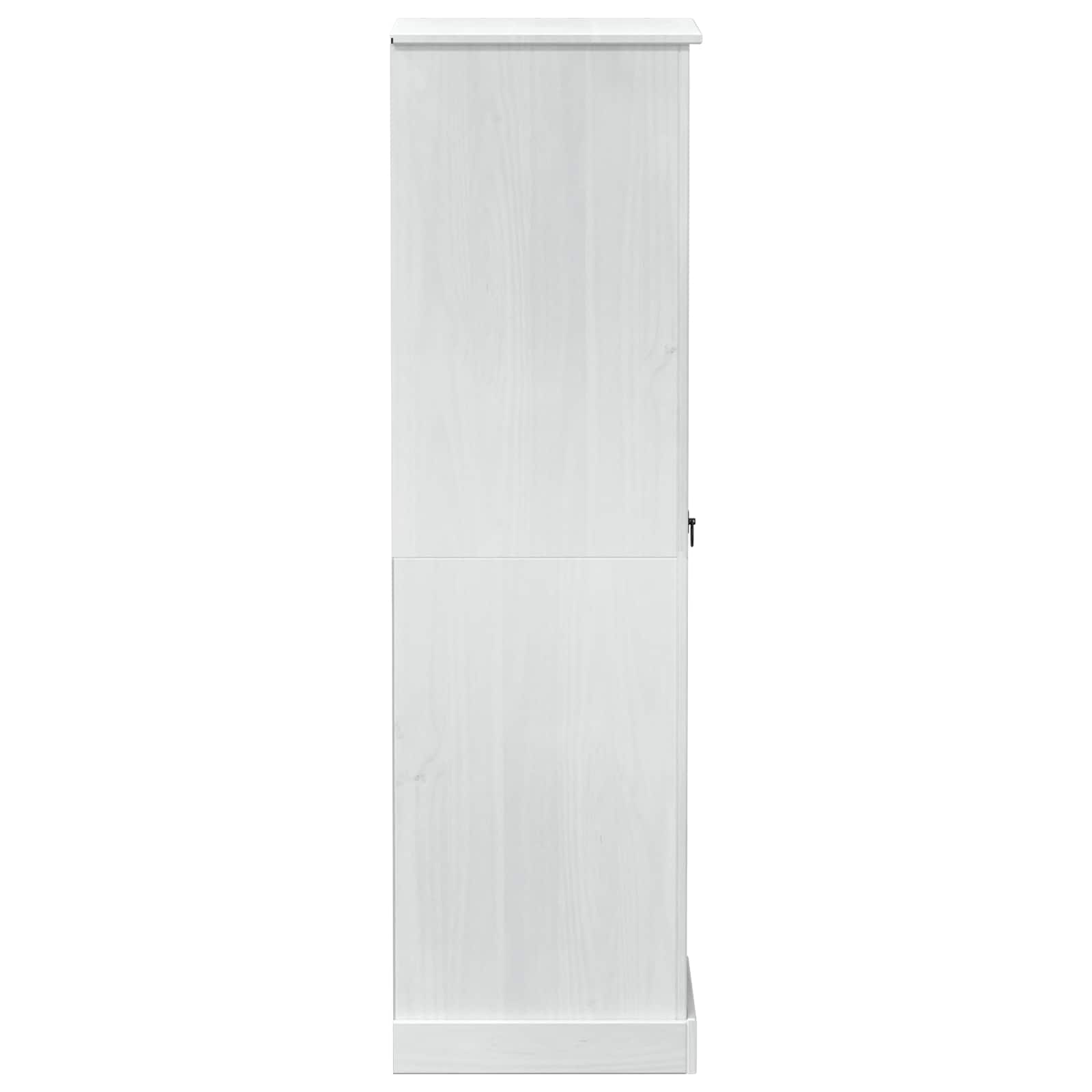 Ormari s ladicama Bijelo 55 x 50 x 170 cm Čvrsto borovo drvo
