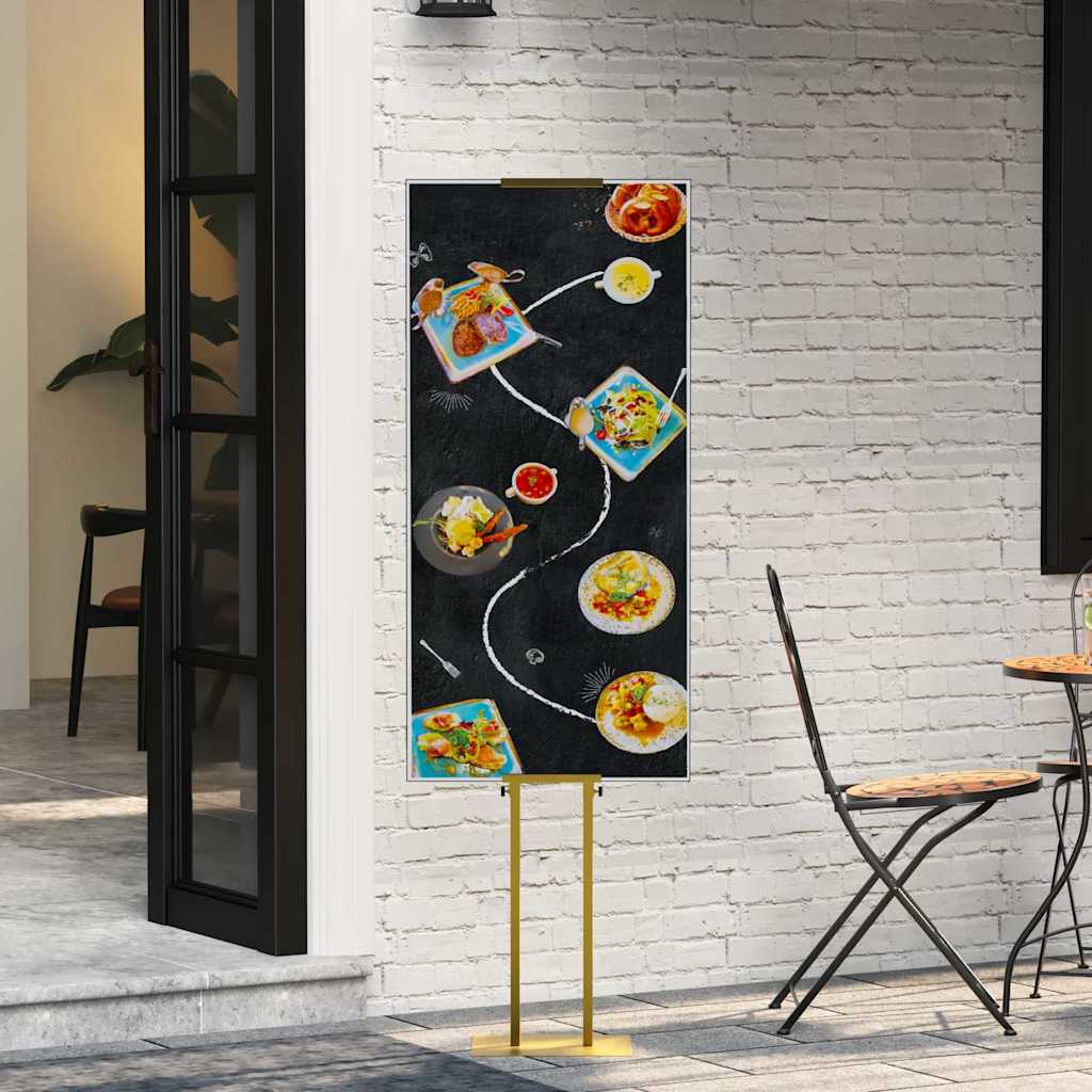 Stalci za sajmove Zlatno 30 x 23,5 x 210 cm Čelik