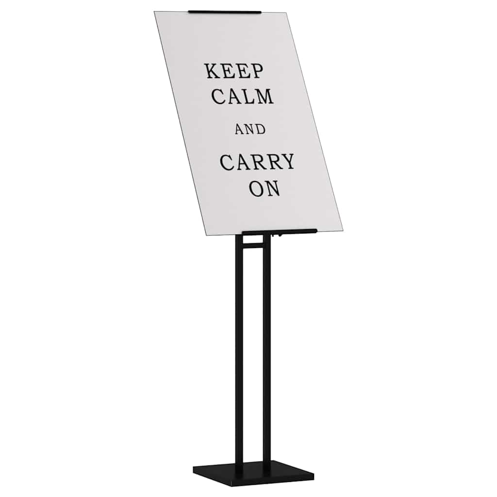 Stalci za sajmove Crna 26,5 x 26,5 x 150 cm Čelik