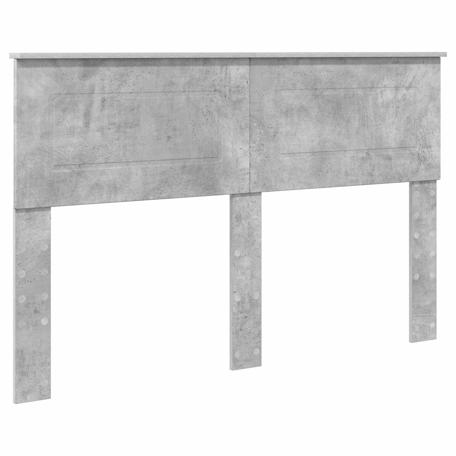 Krevetna konstrukcija Beton 160 x 200 cm Konstruirano drvo
