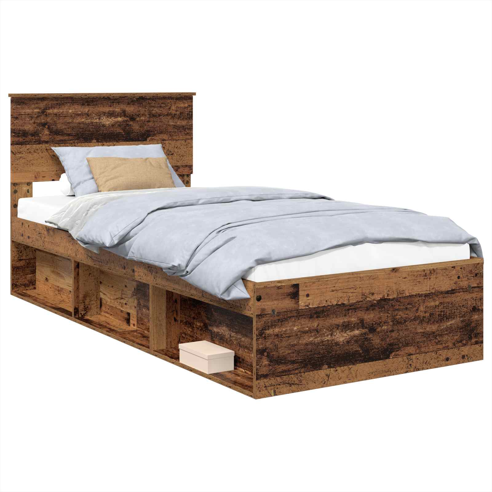 Krevetna konstrukcija Staro drvo 90 x 200 cm Konstruirano drvo