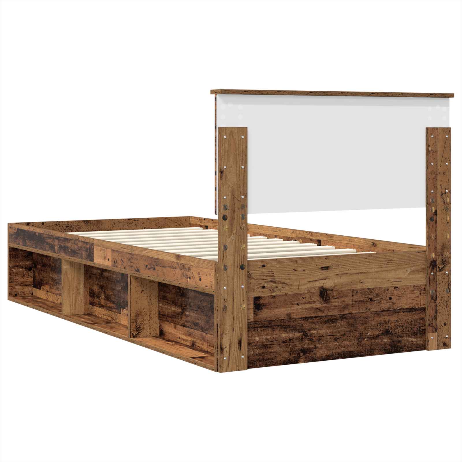 Krevetna konstrukcija Staro drvo 90 x 200 cm Konstruirano drvo