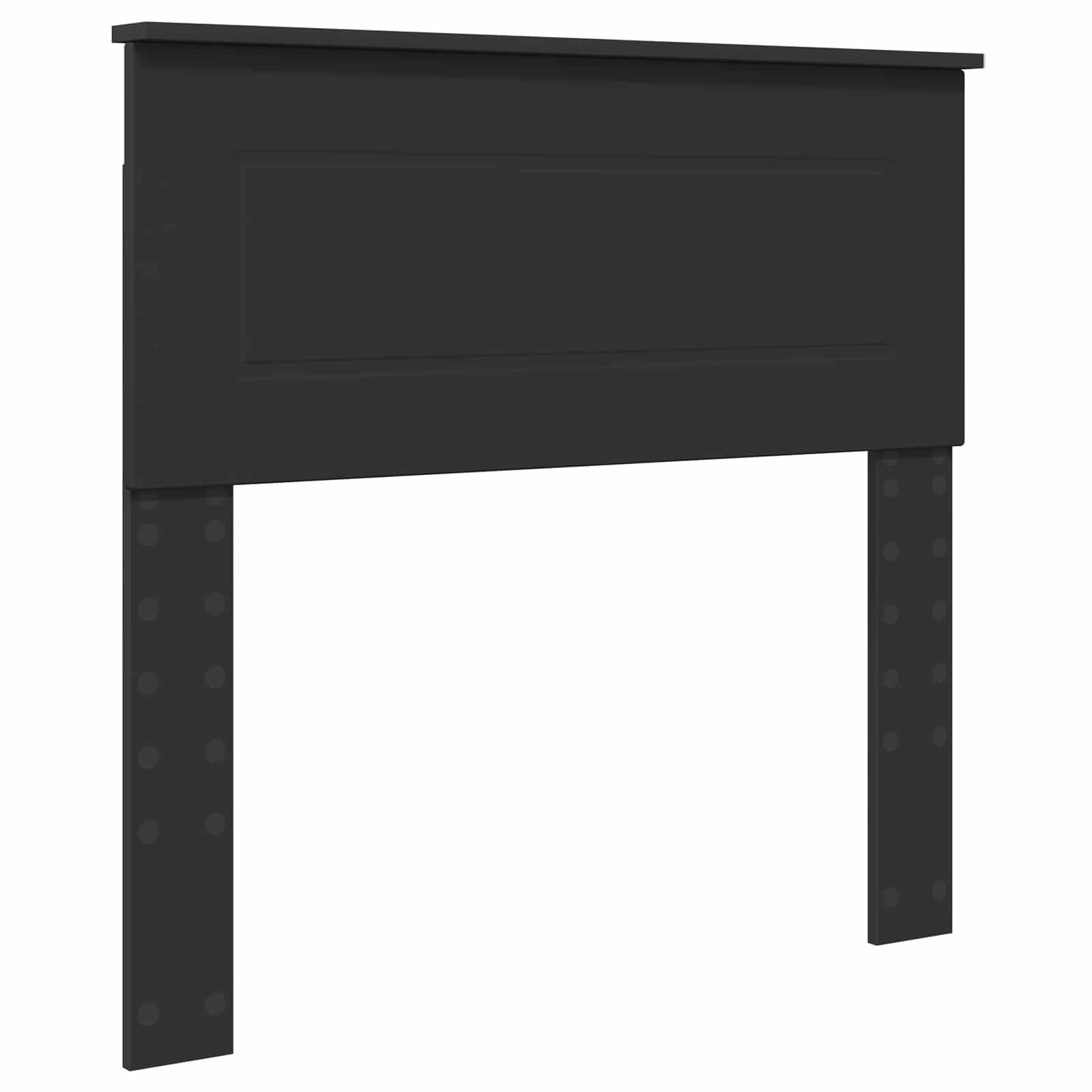 Krevetna konstrukcija Crna 90 x 200 cm Konstruirano drvo