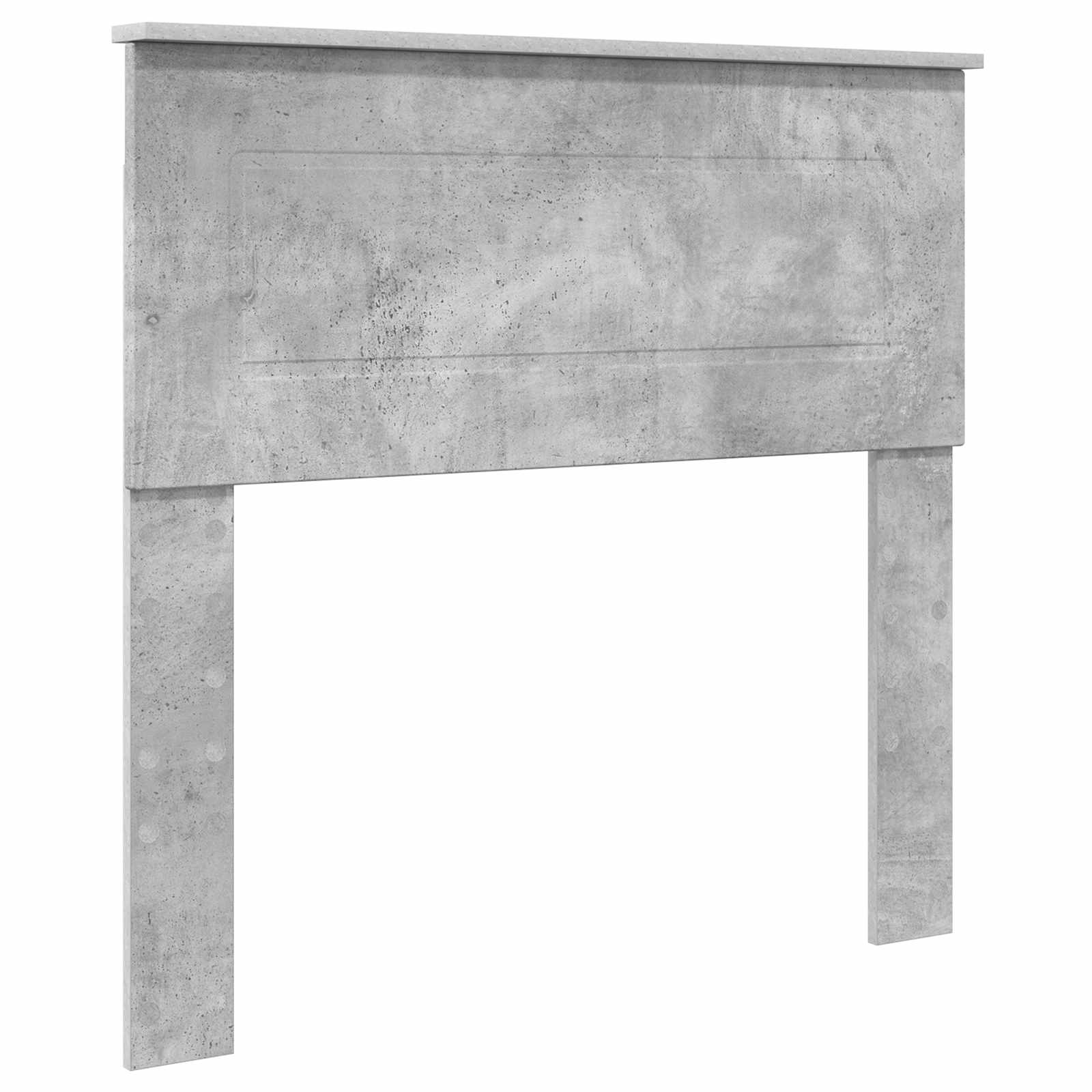 Krevetna konstrukcija s uzglavljem Betonska siva 70 x 190 cm