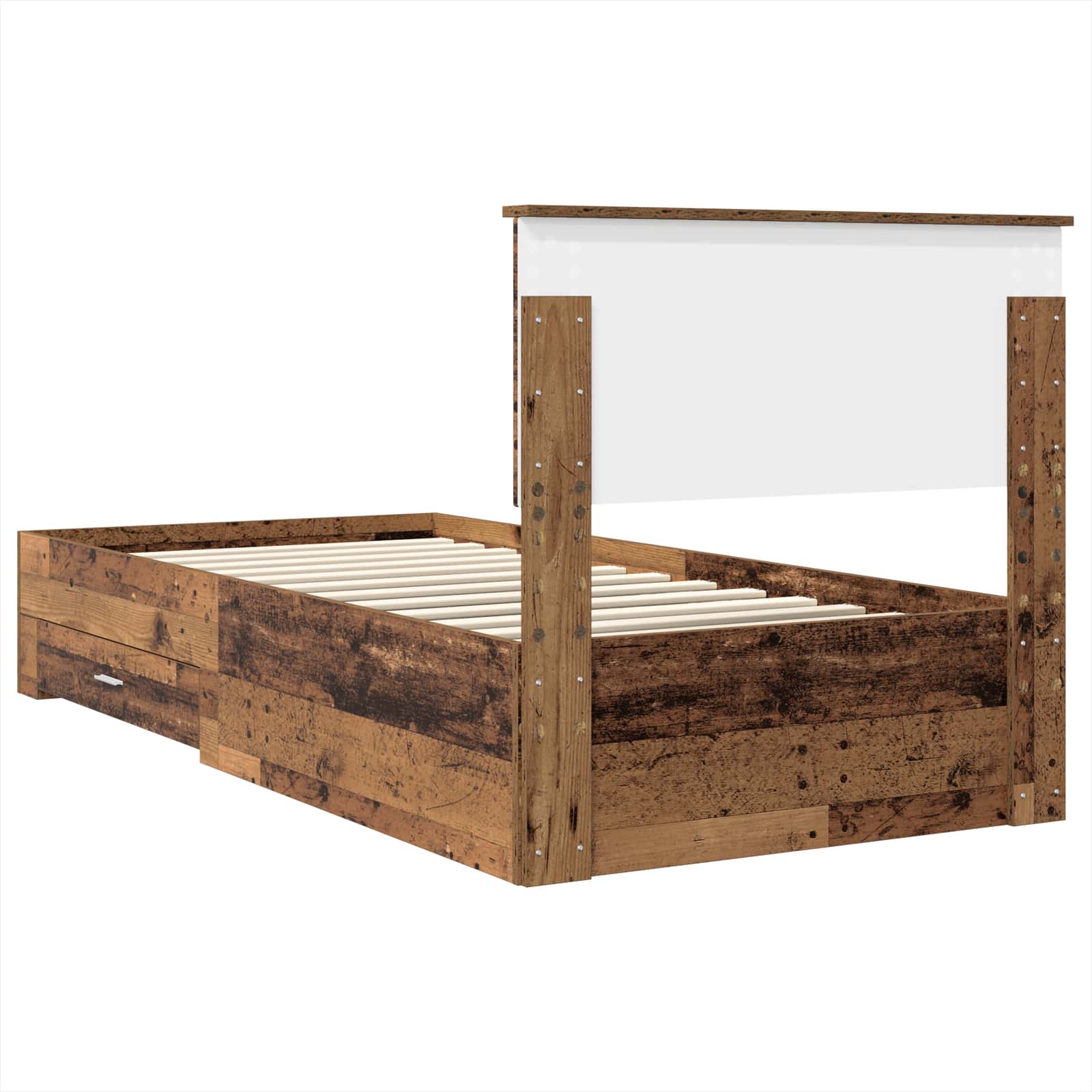 Krevetna konstrukcija Staro drvo 100 x 200 cm Konstruirano drvo