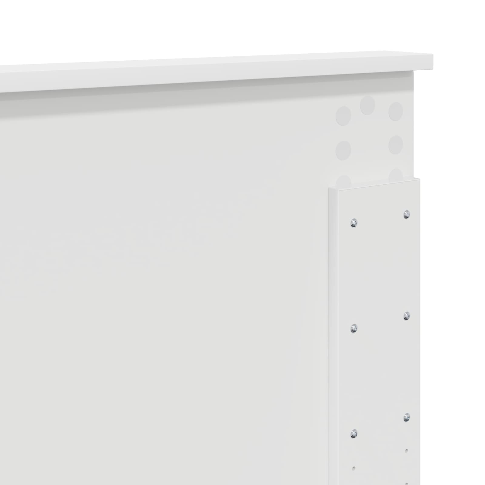 Krevet s od storage Bijelo 180 x 200 cm Konstruirano drvo