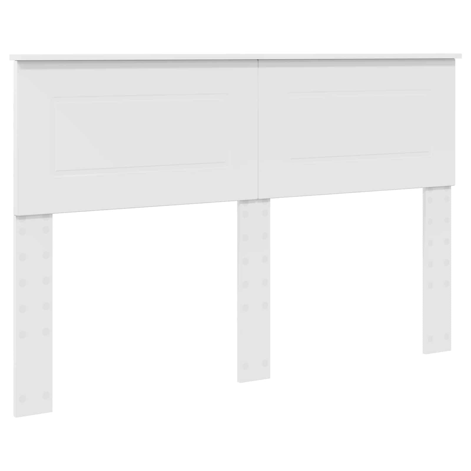 Krevet s od storage Bijelo 140 x 190 cm Konstruirano drvo