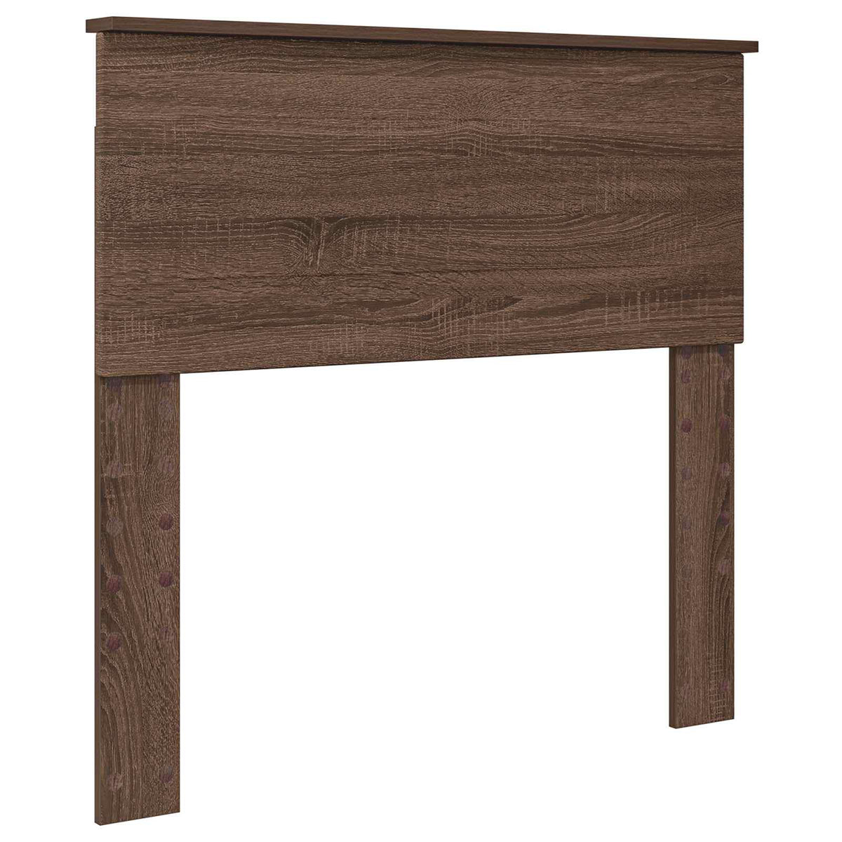 Krevetna konstrukcija Smeđi hrast 75 x 190 cm Konstruirano drvo