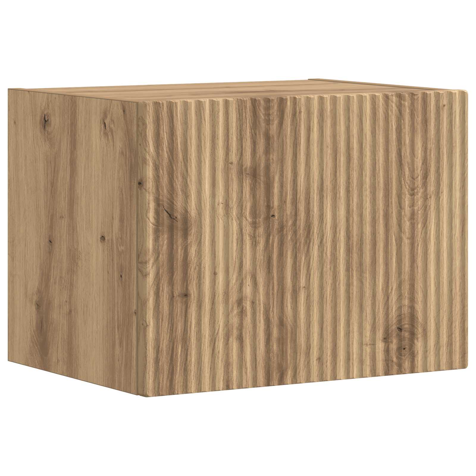 Set zidnog ormarića za TV Zidne 4 pcs Umjetnički hrast