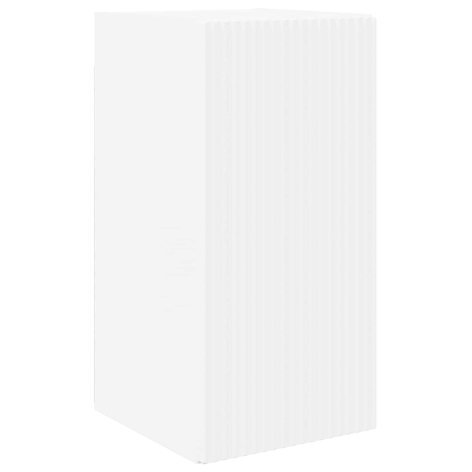 Set zidnog ormarića za TV Zidne 4 pcs Bijelo Konstruirano drvo