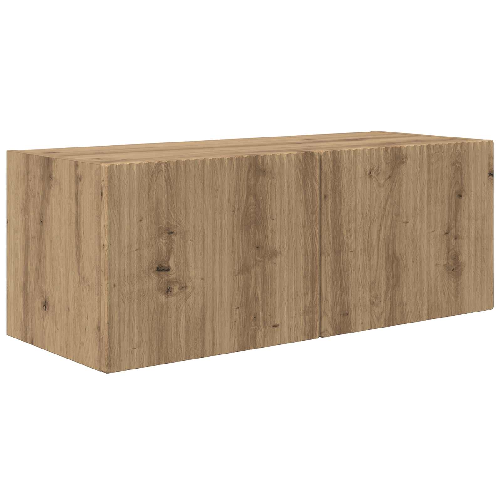Set zidnog ormarića za TV Zidne 4 pcs Umjetnički hrast