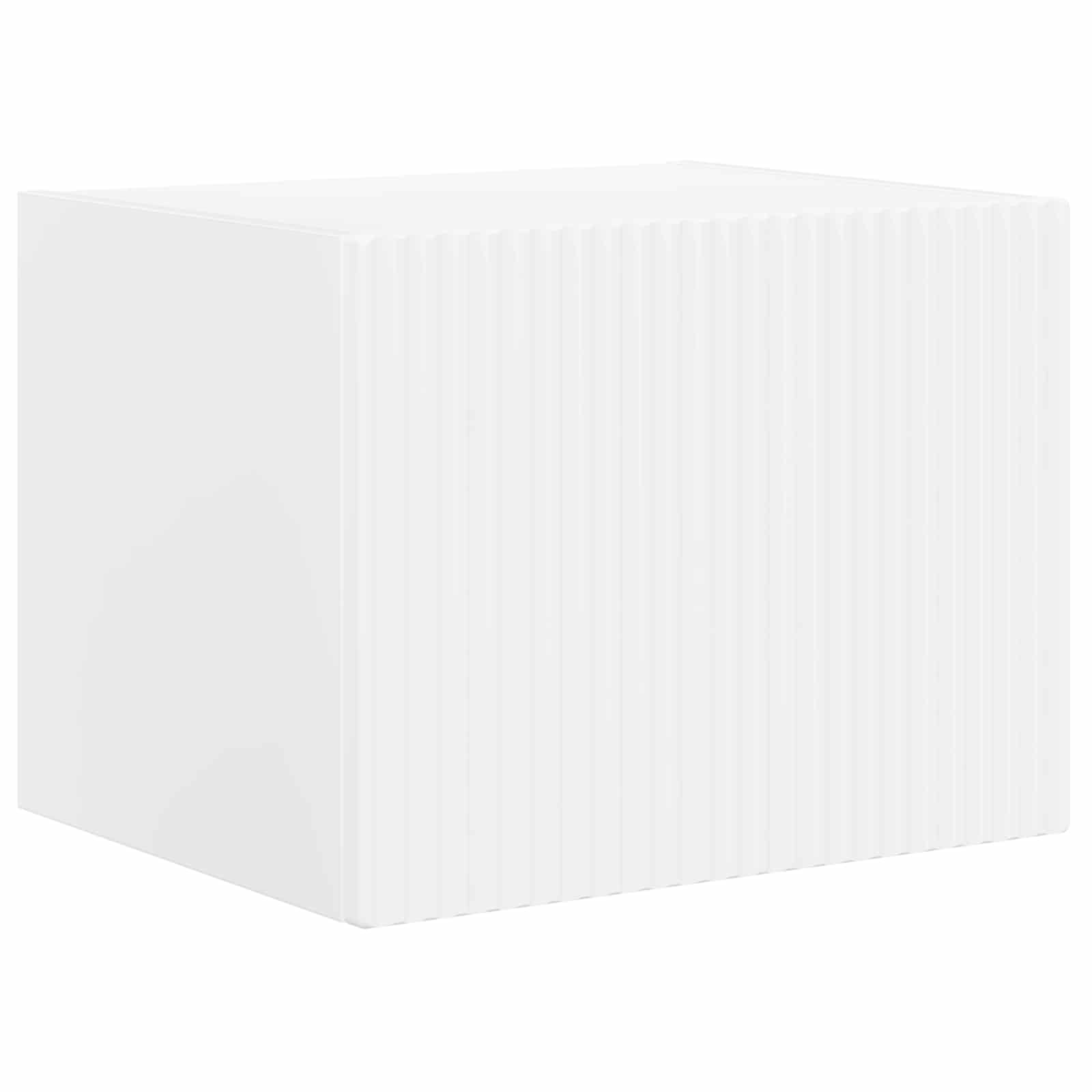 Set zidnog ormarića za TV Zidne 6 pcs Bijelo