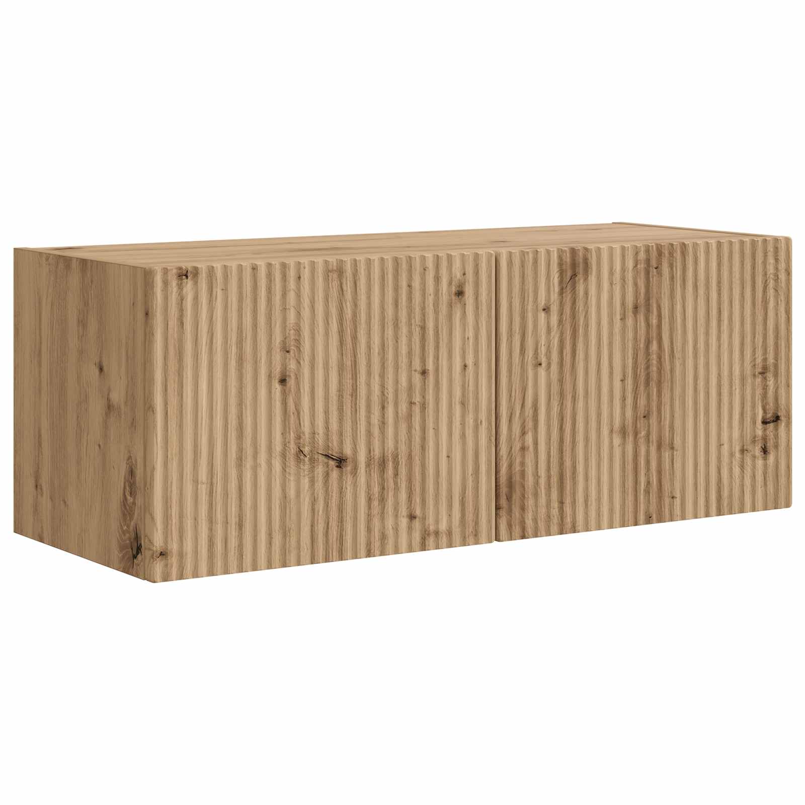 Set TV komoda 2 pcs Umjetnički hrast Konstruirano drvo
