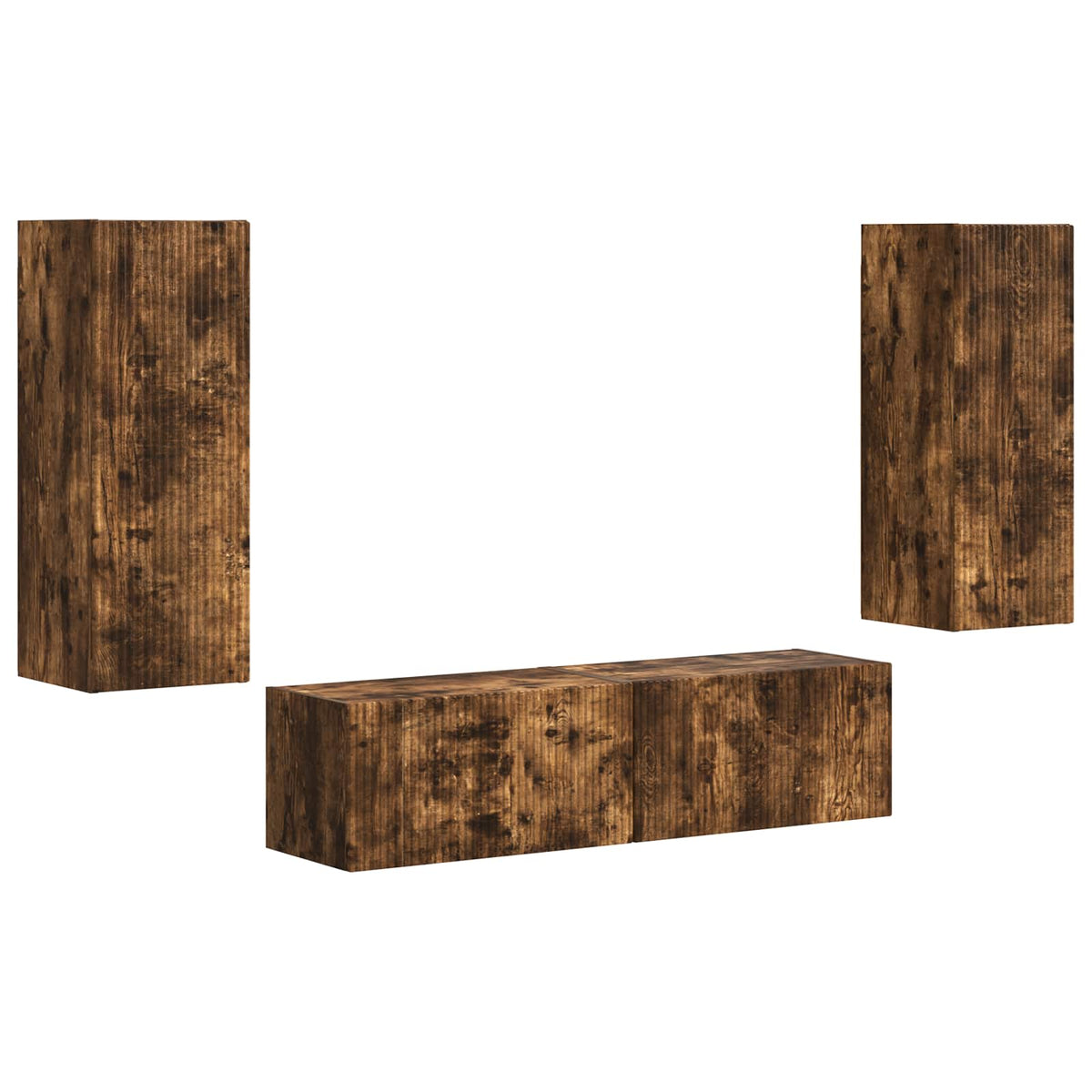 Set TV komoda 2 kom. Dimljeni hrast