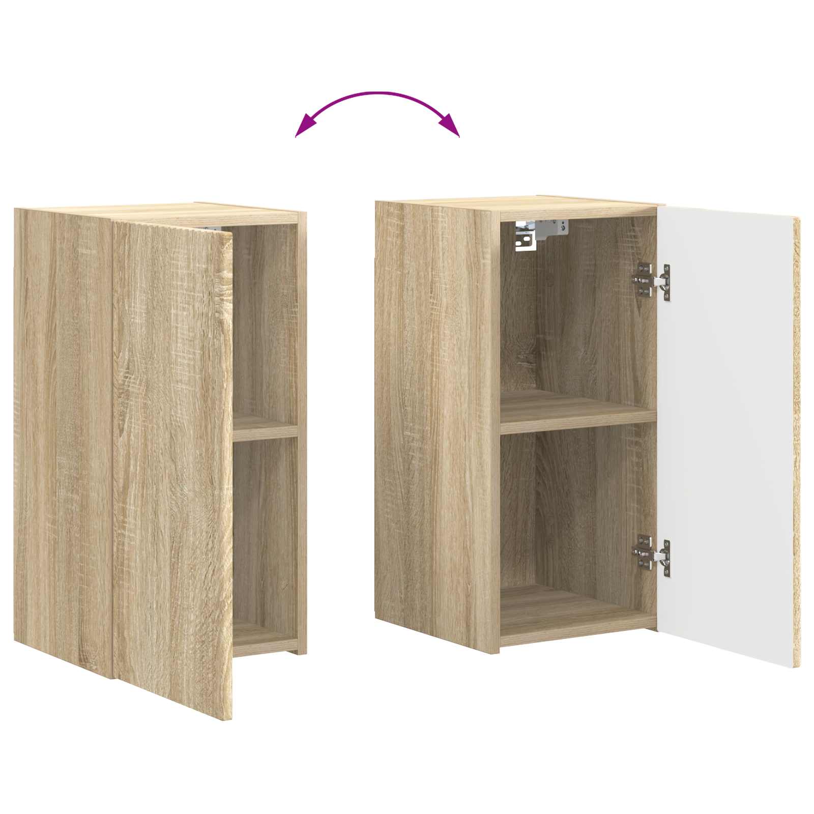 TV ormar 8 pcs Sonoma hrast
