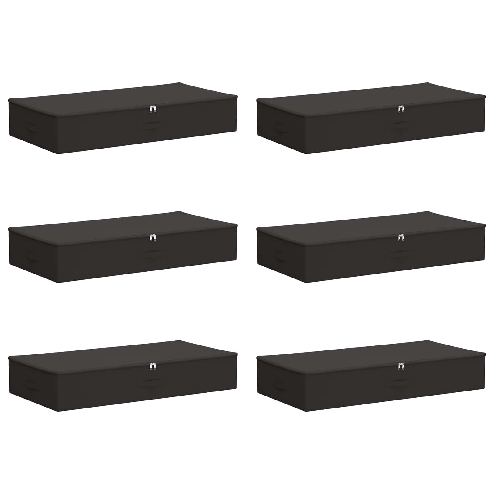 Kutija za spremanje 6 pcs Antracit 90 x 48 x 15 cm