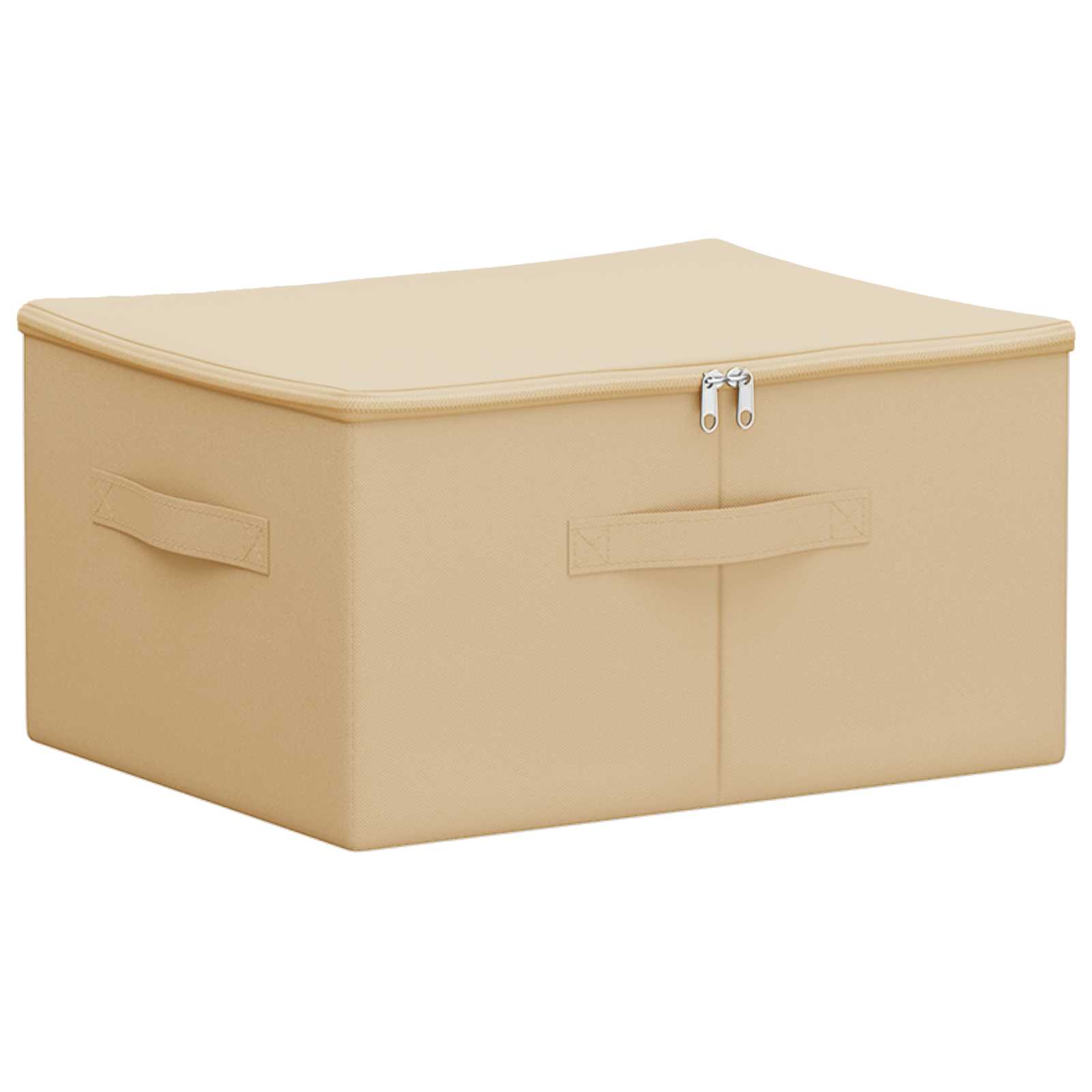 Kutija za spremanje Krem 43 x 34 x 23 cm Netkana tkanina