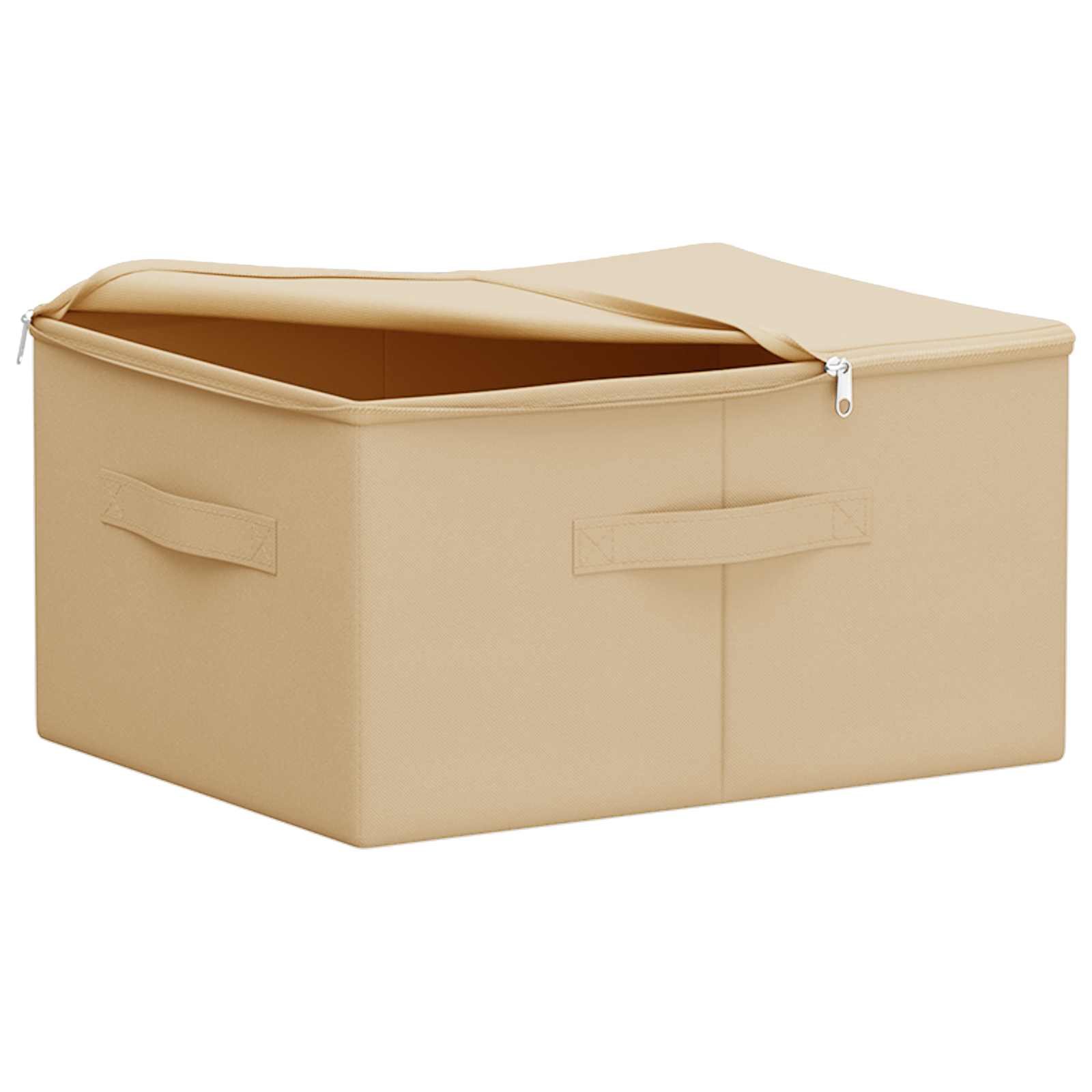 Kutija za spremanje 6 pcs Krem 50 x 30 x 25 cm Netkana tkanina