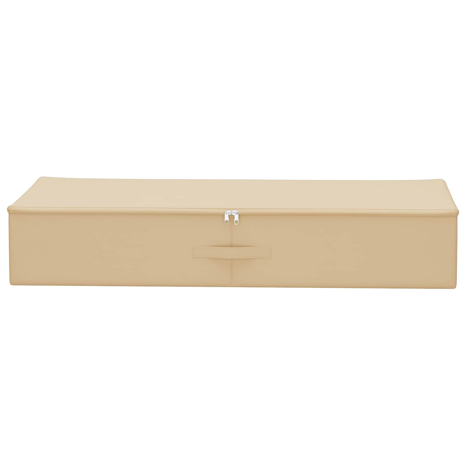 Kutija za spremanje 6 pcs Krem 90 x 48 x 15 cm Netkana tkanina
