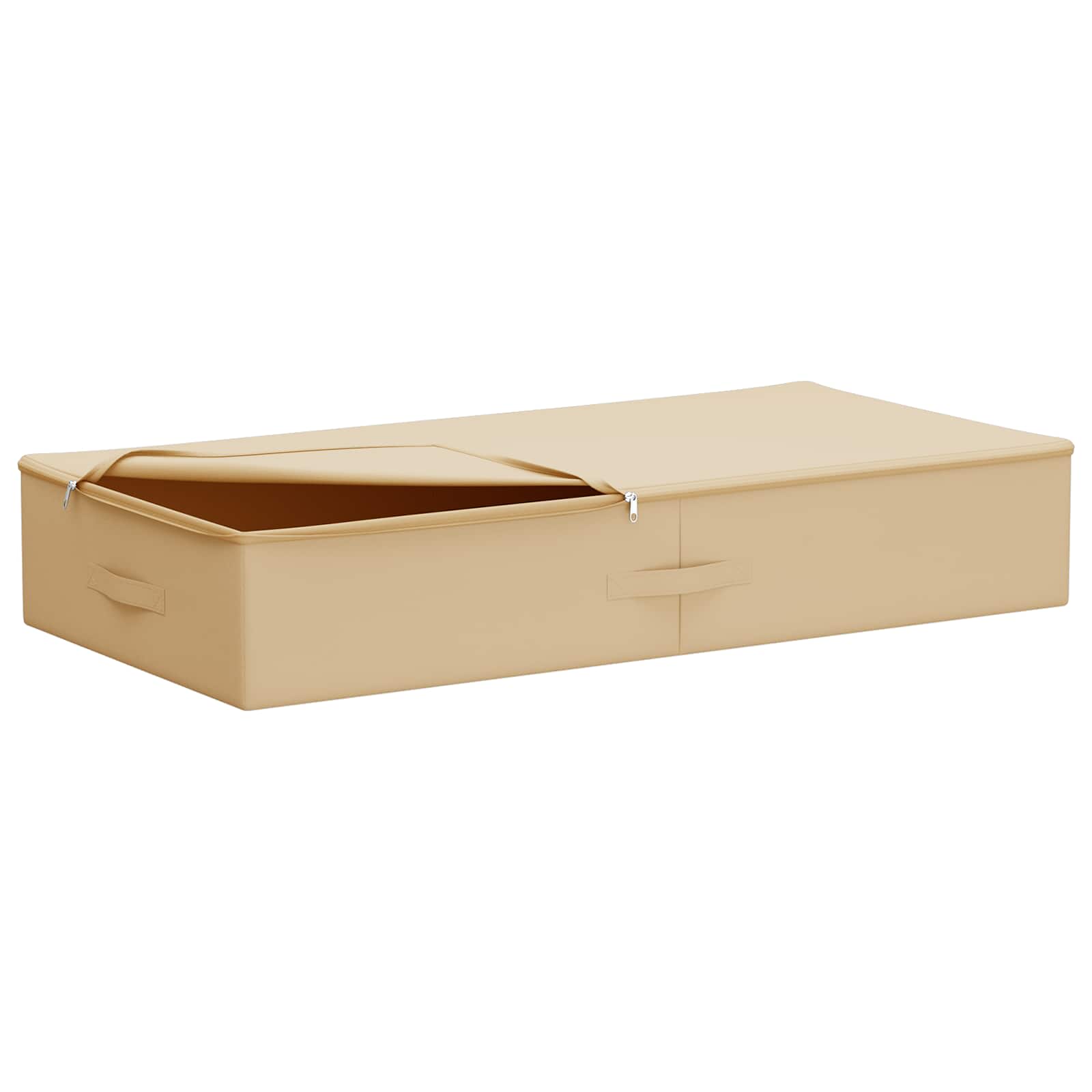 Kutija za spremanje Krem 100 x 50 x 18 cm Netkana tkanina