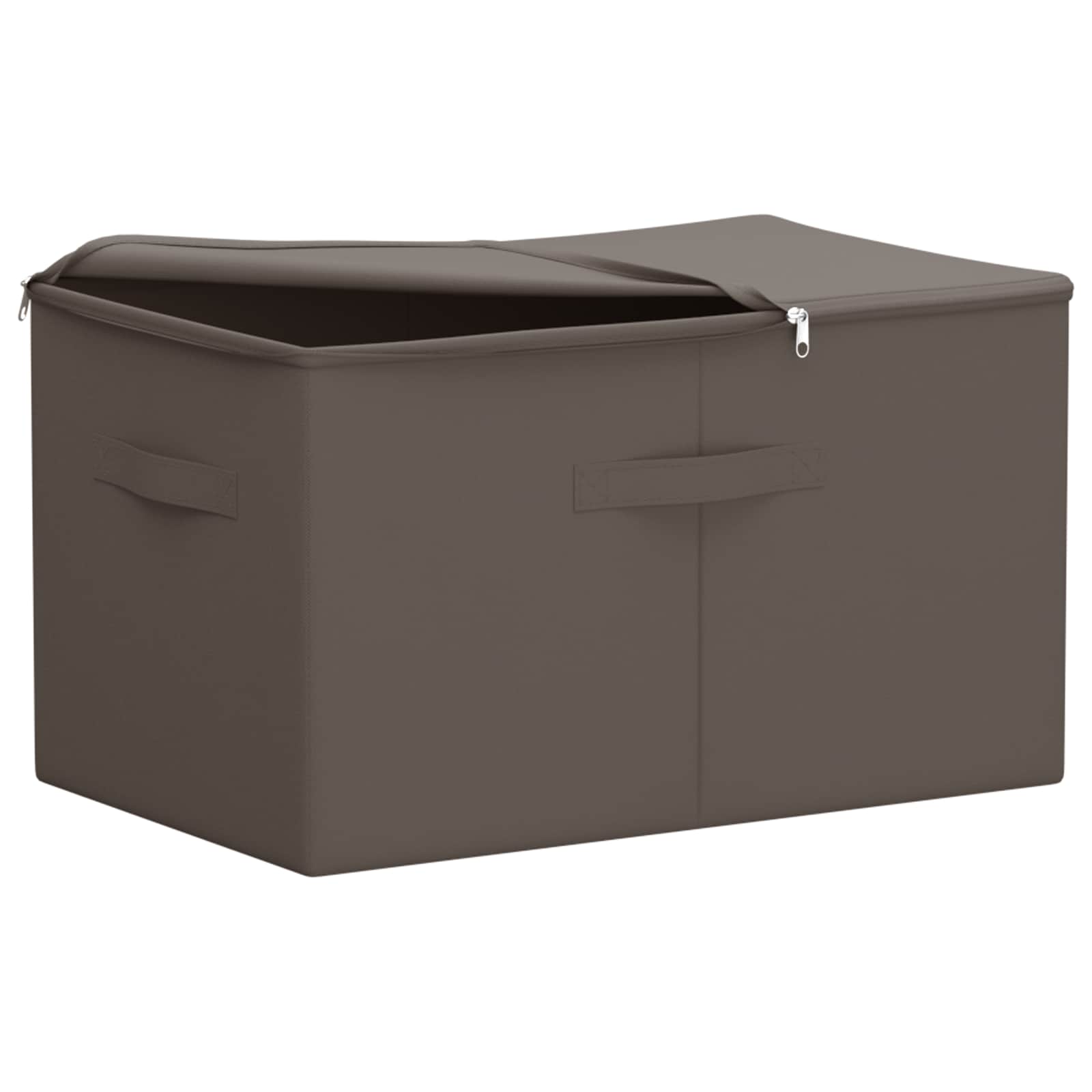 Kutija za spremanje 6 pcs Siva 60 x 43 x 35 cm Netkana tkanina